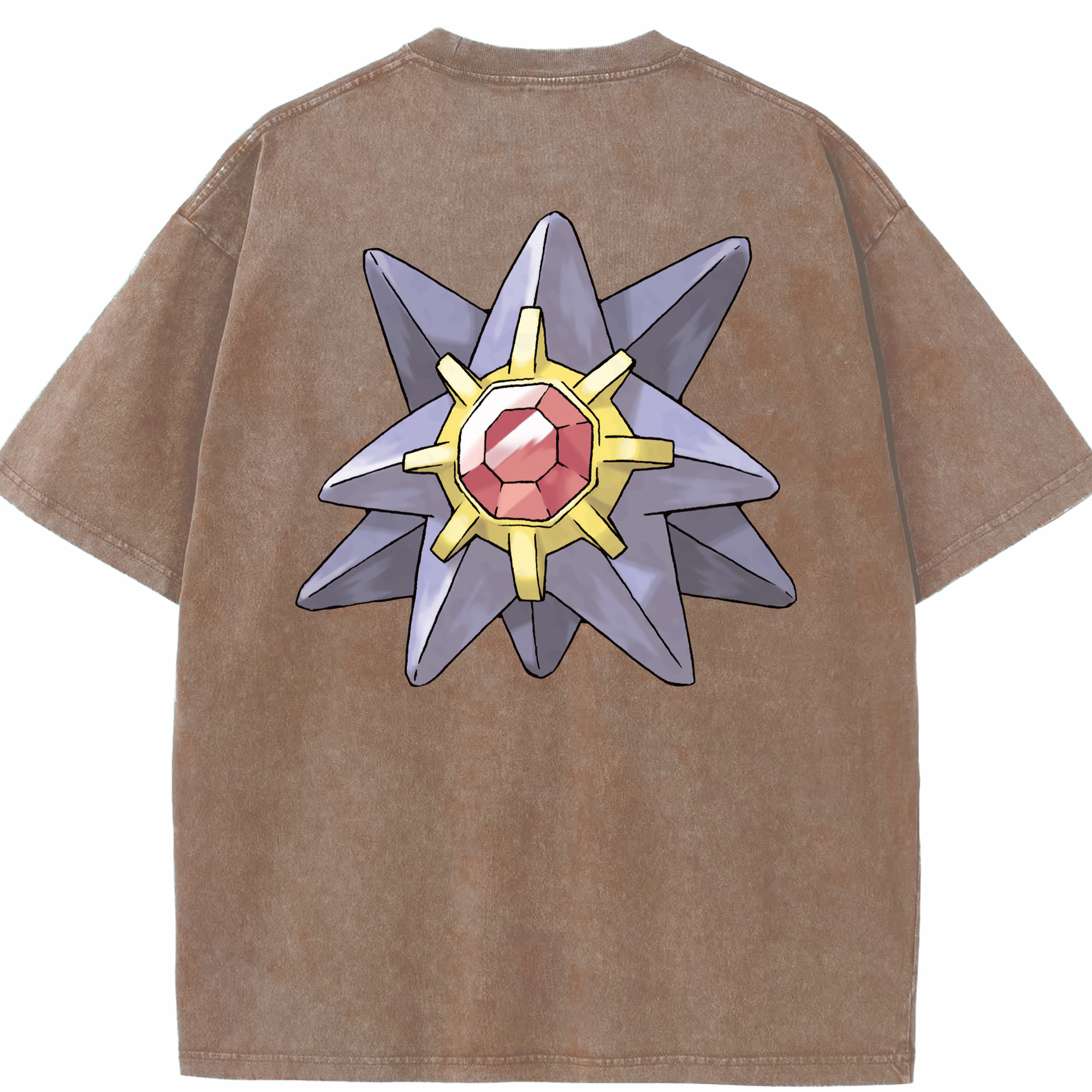 （画像用） ポケットモンスター Pokémon 綿100% ヴィンテージ風 半袖Tシャツ（背面プリント）