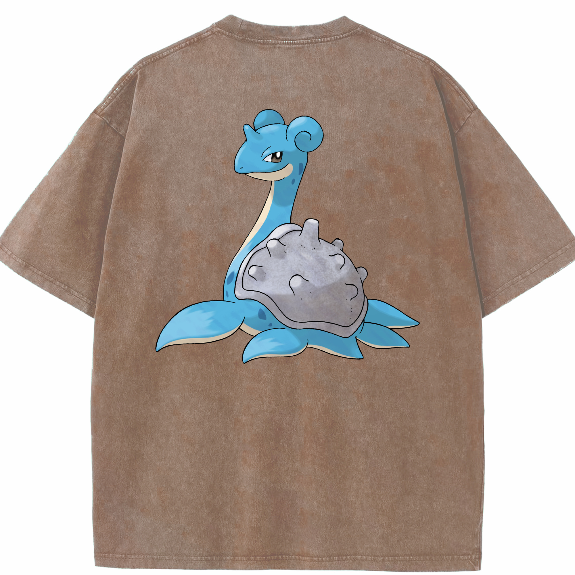 （画像用） ポケットモンスター Pokémon 綿100% ヴィンテージ風 半袖Tシャツ（背面プリント）
