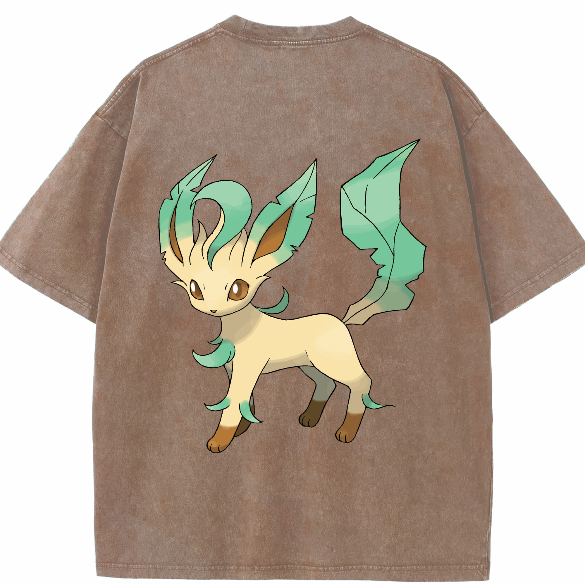 （画像用） ポケットモンスター Pokémon 綿100% ヴィンテージ風 半袖Tシャツ（背面プリント）