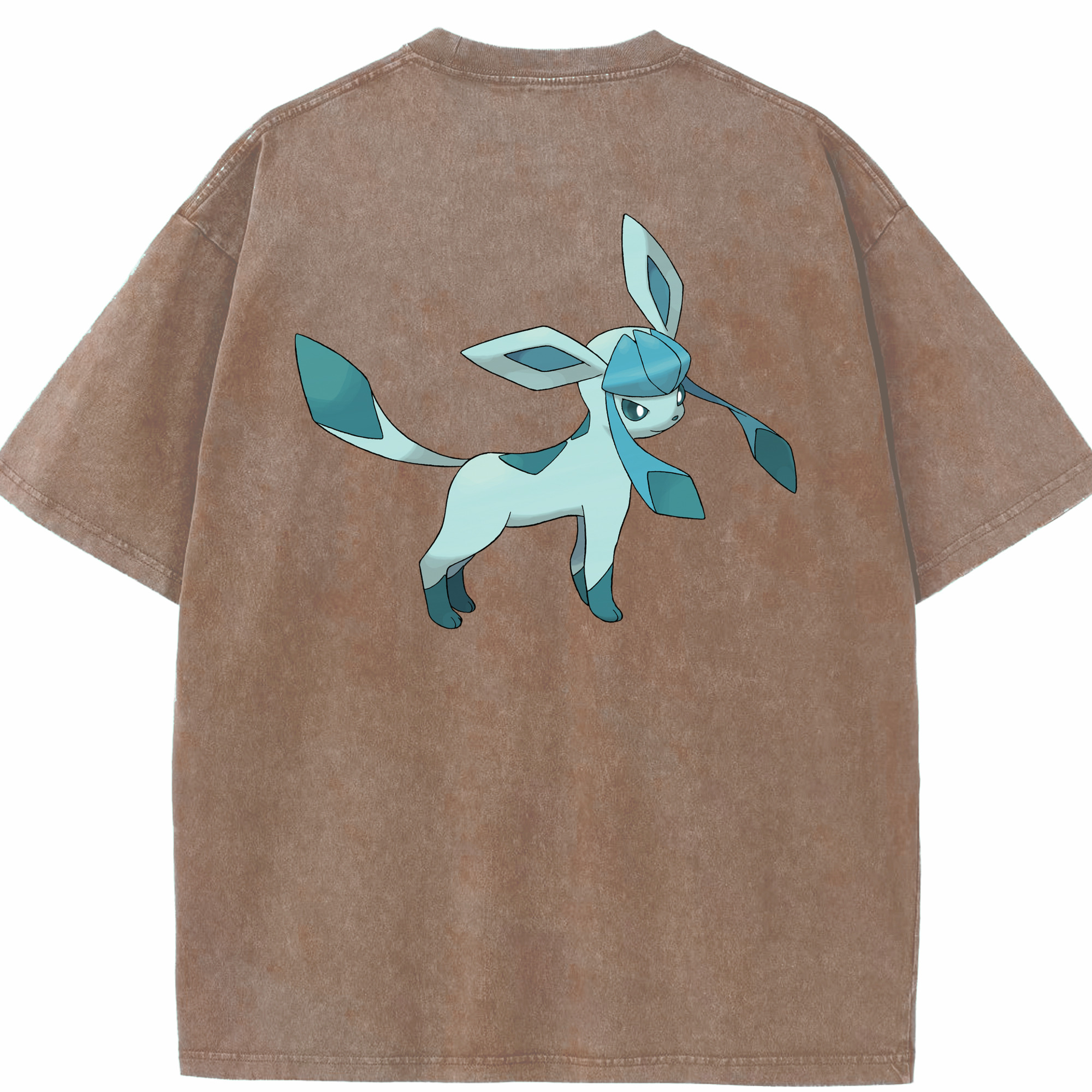 （画像用） ポケットモンスター Pokémon 綿100% ヴィンテージ風 半袖Tシャツ（背面プリント）