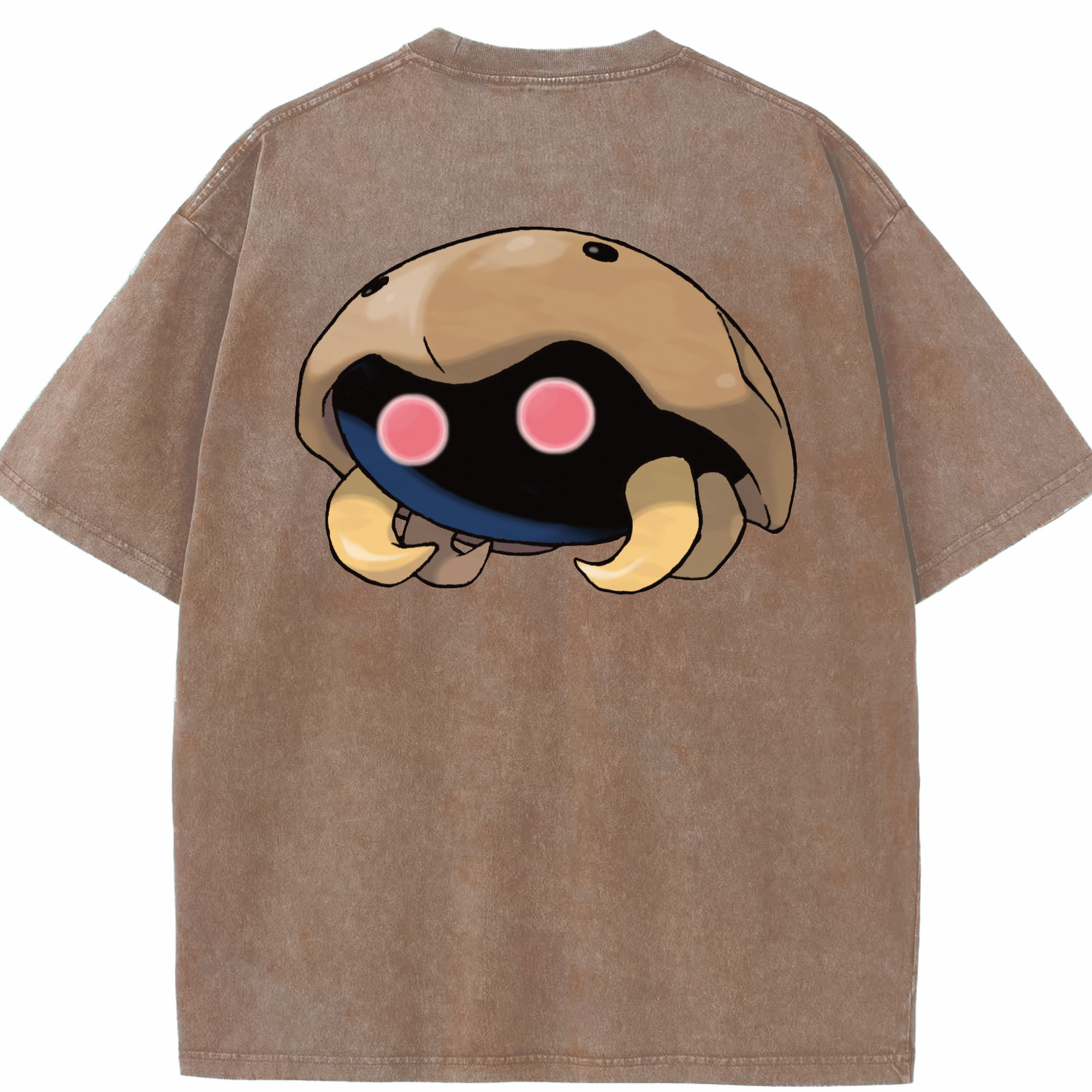 （画像用） ポケットモンスター Pokémon 綿100% ヴィンテージ風 半袖Tシャツ（背面プリント）