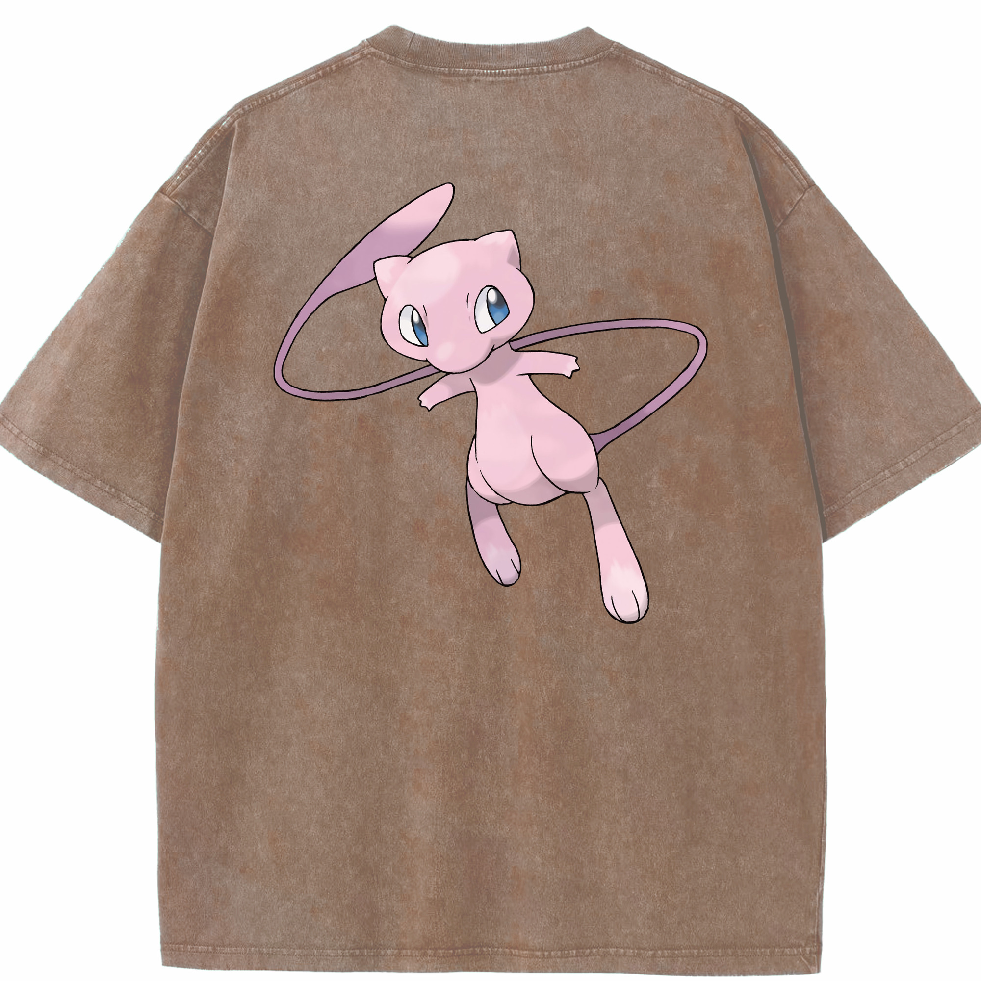 （画像用） ポケットモンスター Pokémon 綿100% ヴィンテージ風 半袖Tシャツ（背面プリント）