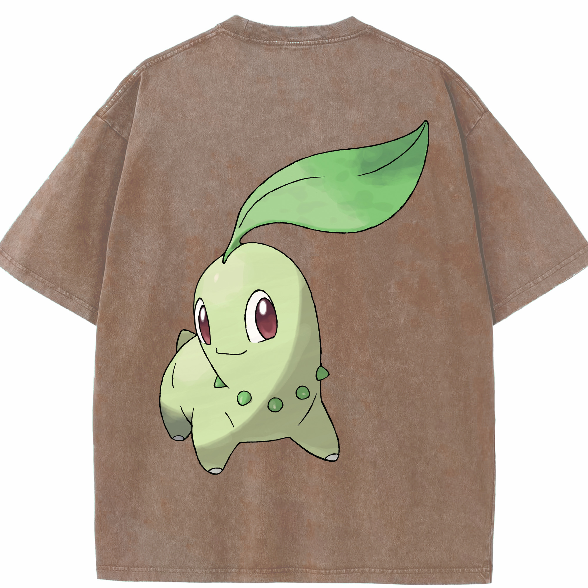 （画像用） ポケットモンスター Pokémon 綿100% ヴィンテージ風 半袖Tシャツ（背面プリント）