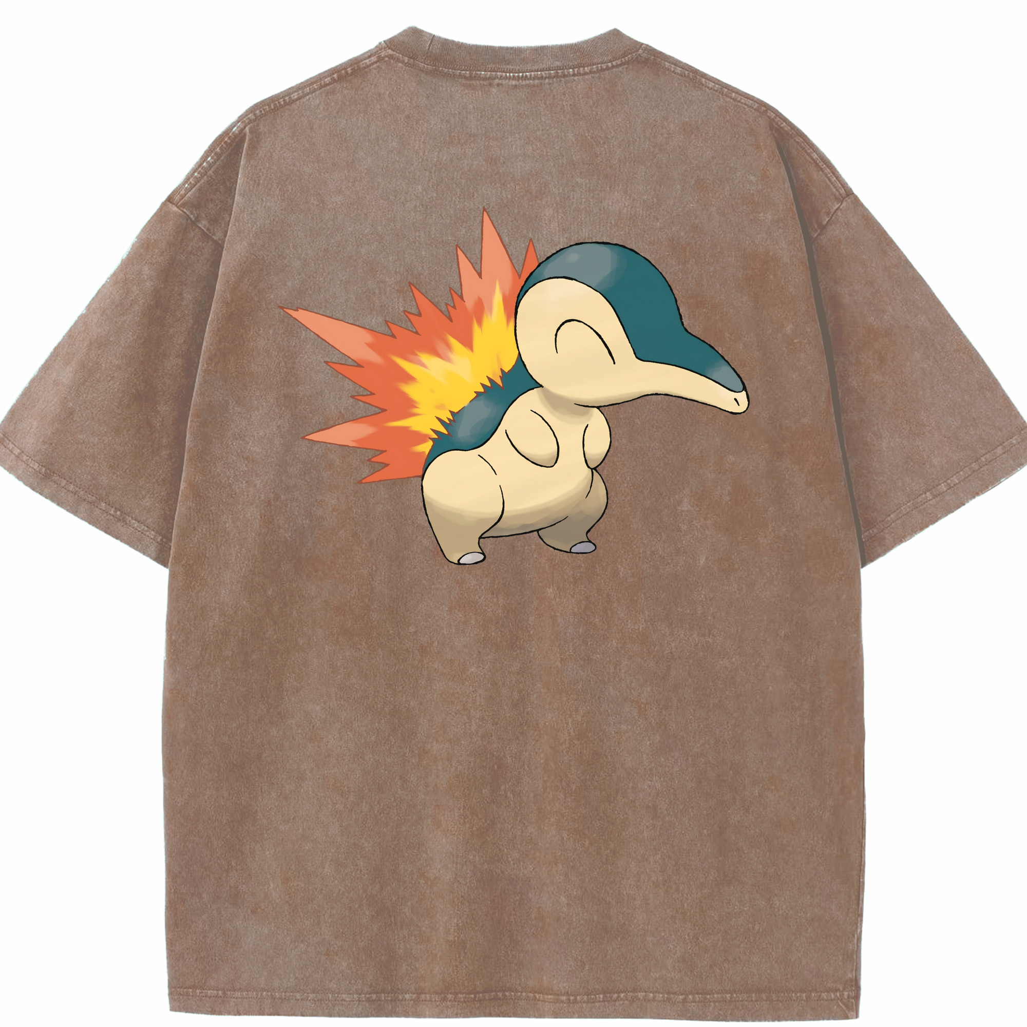 （画像用） ポケットモンスター Pokémon 綿100% ヴィンテージ風 半袖Tシャツ（背面プリント）