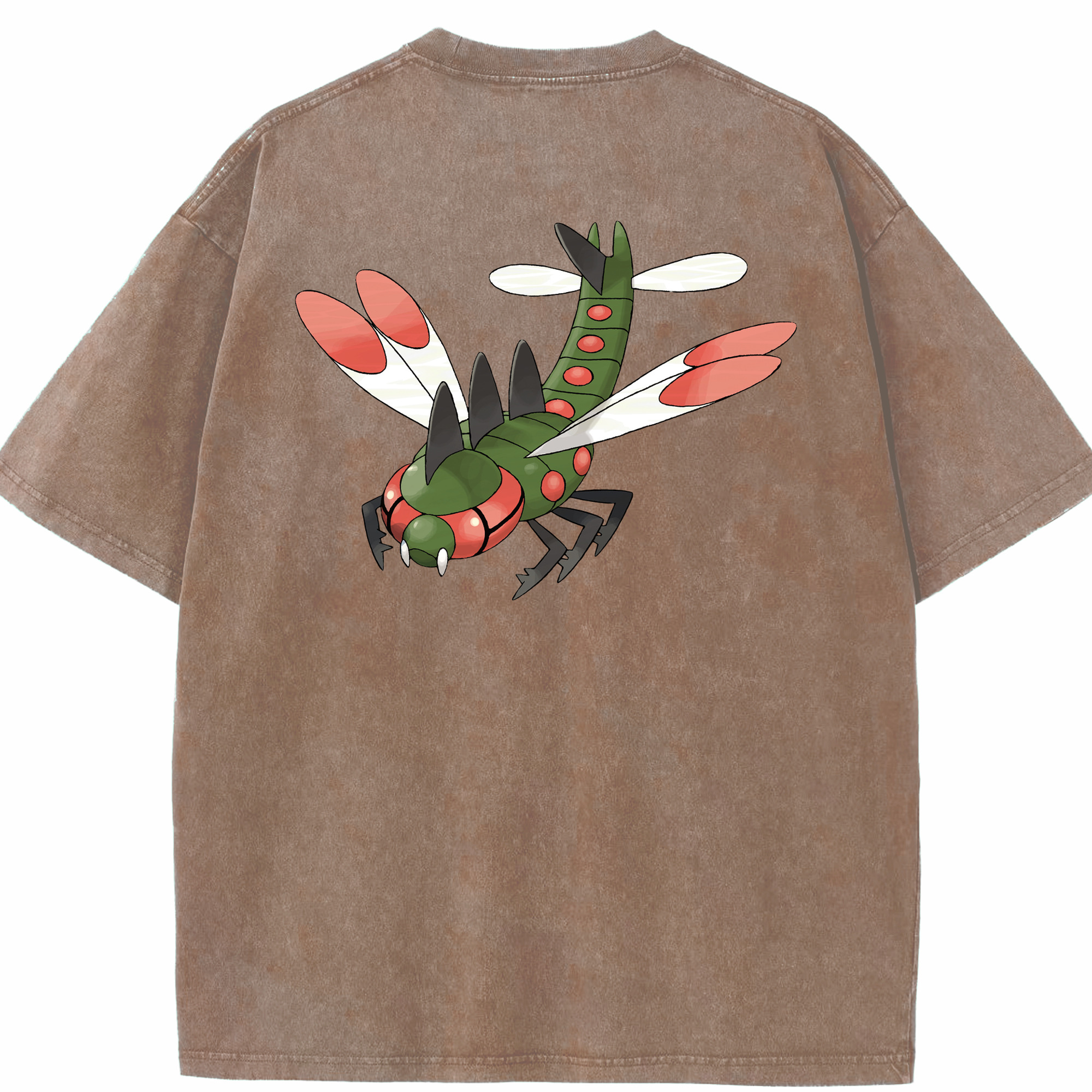 （画像用） ポケットモンスター Pokémon 綿100% ヴィンテージ風 半袖Tシャツ（背面プリント）