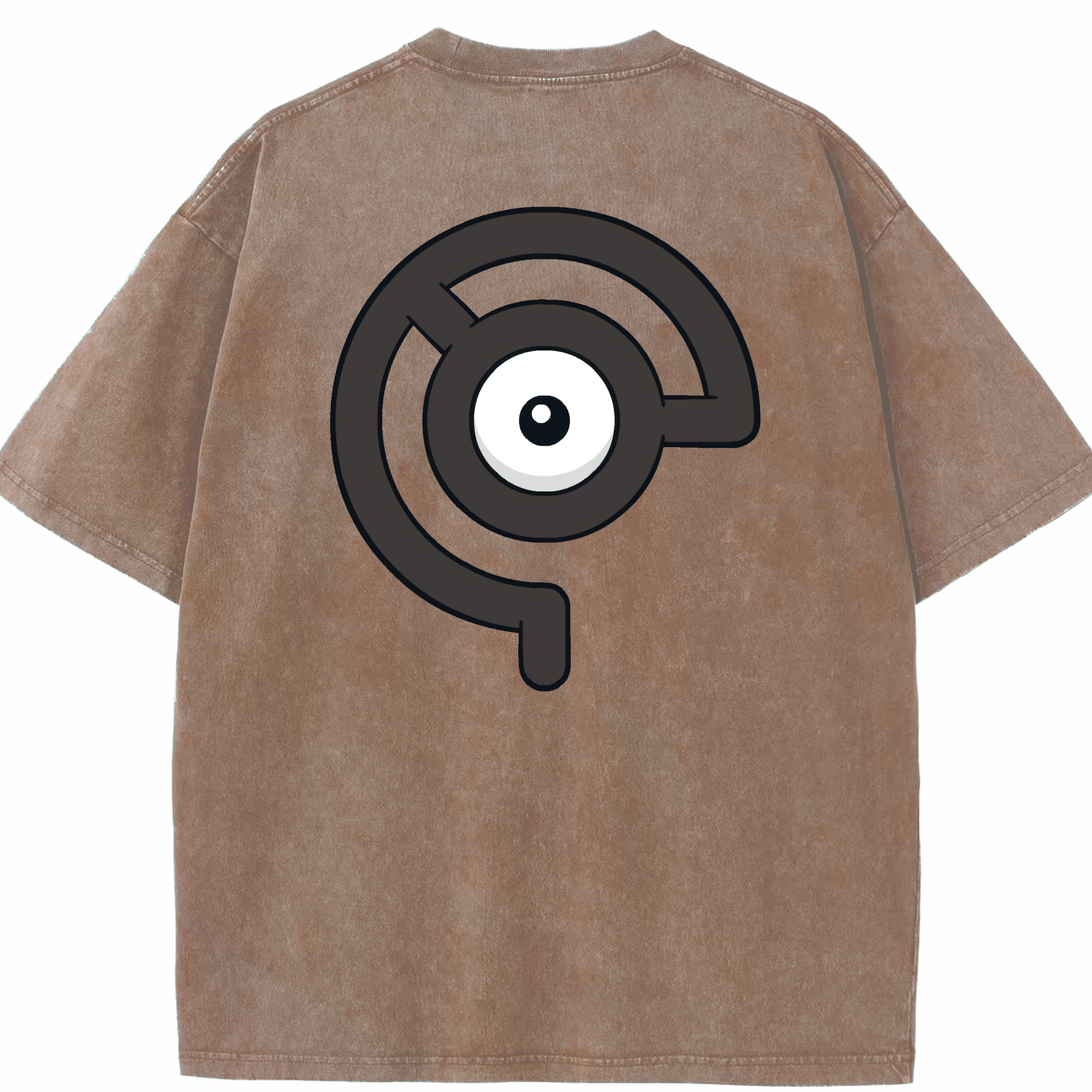 （画像用） ポケットモンスター Pokémon 綿100% ヴィンテージ風 半袖Tシャツ（背面プリント）