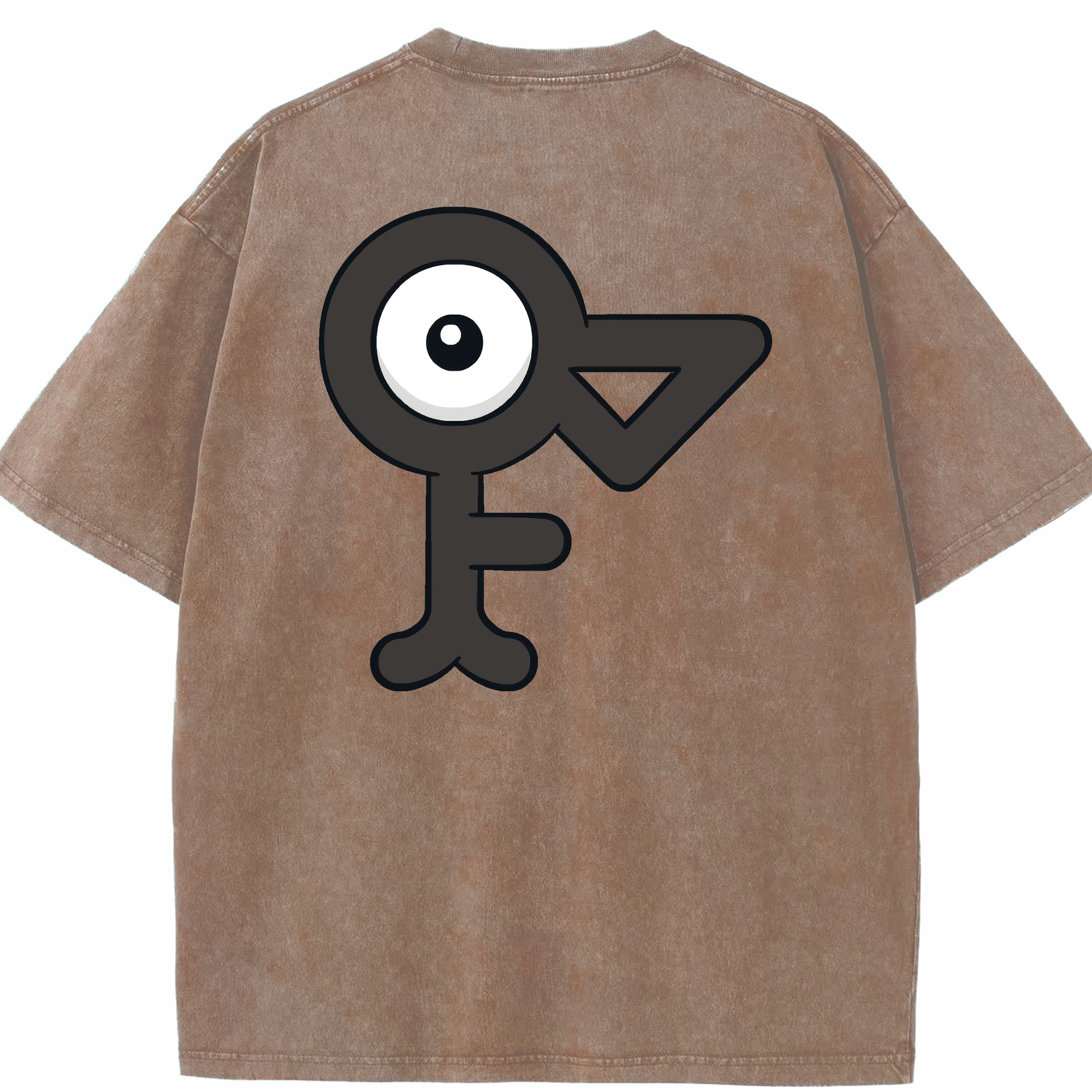 （画像用） ポケットモンスター Pokémon 綿100% ヴィンテージ風 半袖Tシャツ（背面プリント）