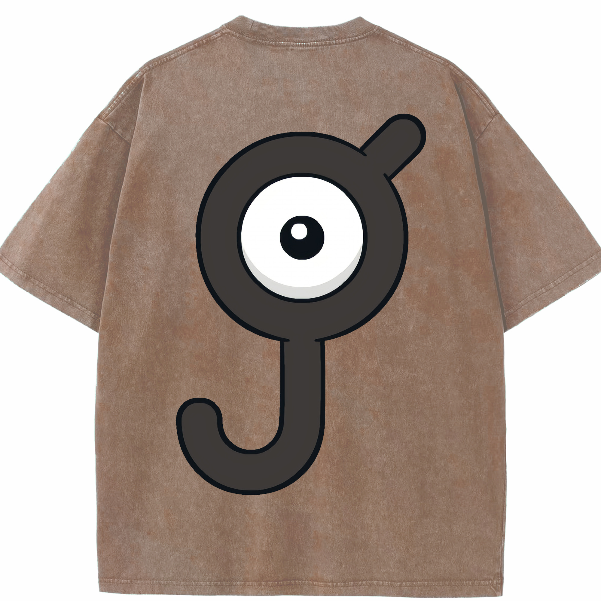 （画像用） ポケットモンスター Pokémon 綿100% ヴィンテージ風 半袖Tシャツ（背面プリント）