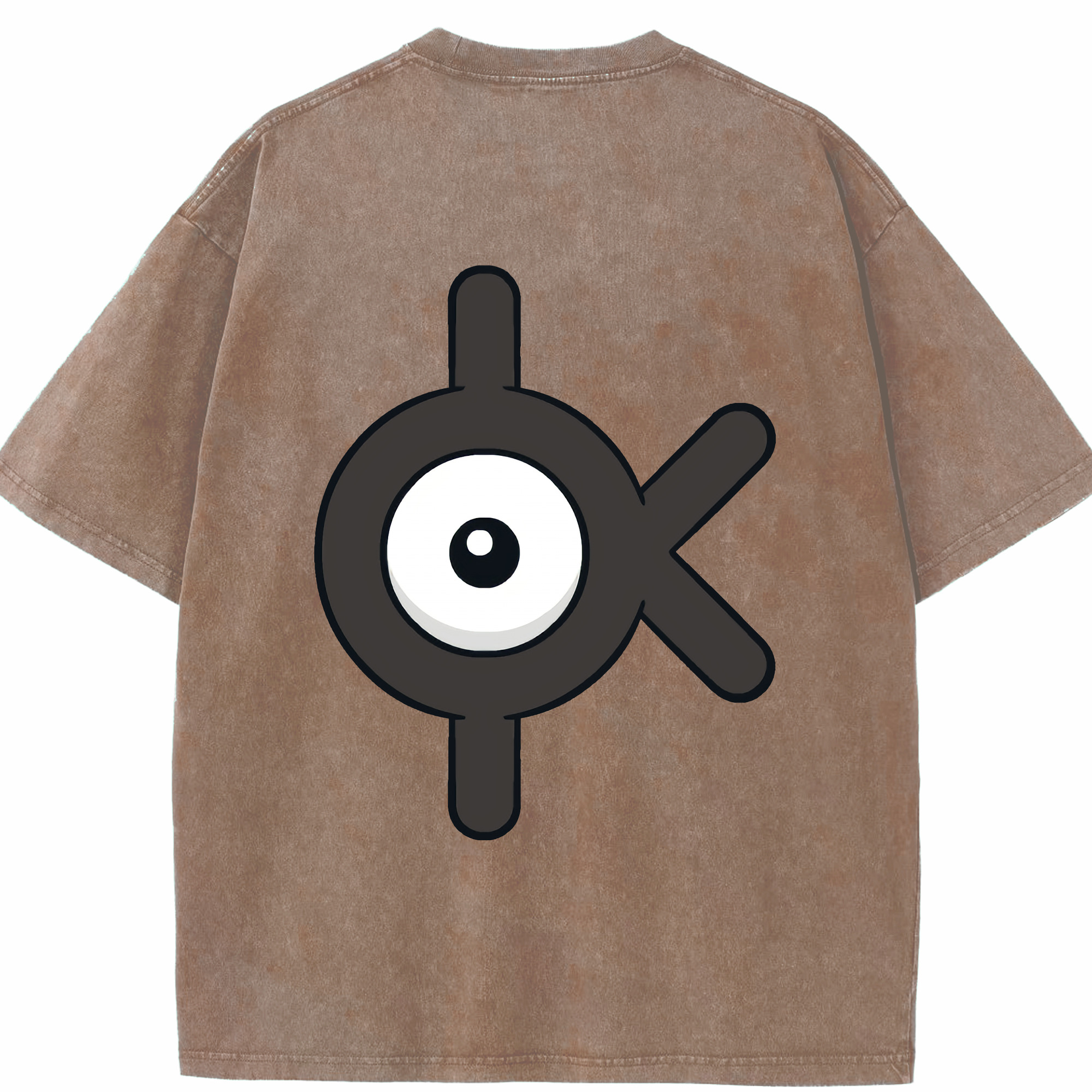 （画像用） ポケットモンスター Pokémon 綿100% ヴィンテージ風 半袖Tシャツ（背面プリント）
