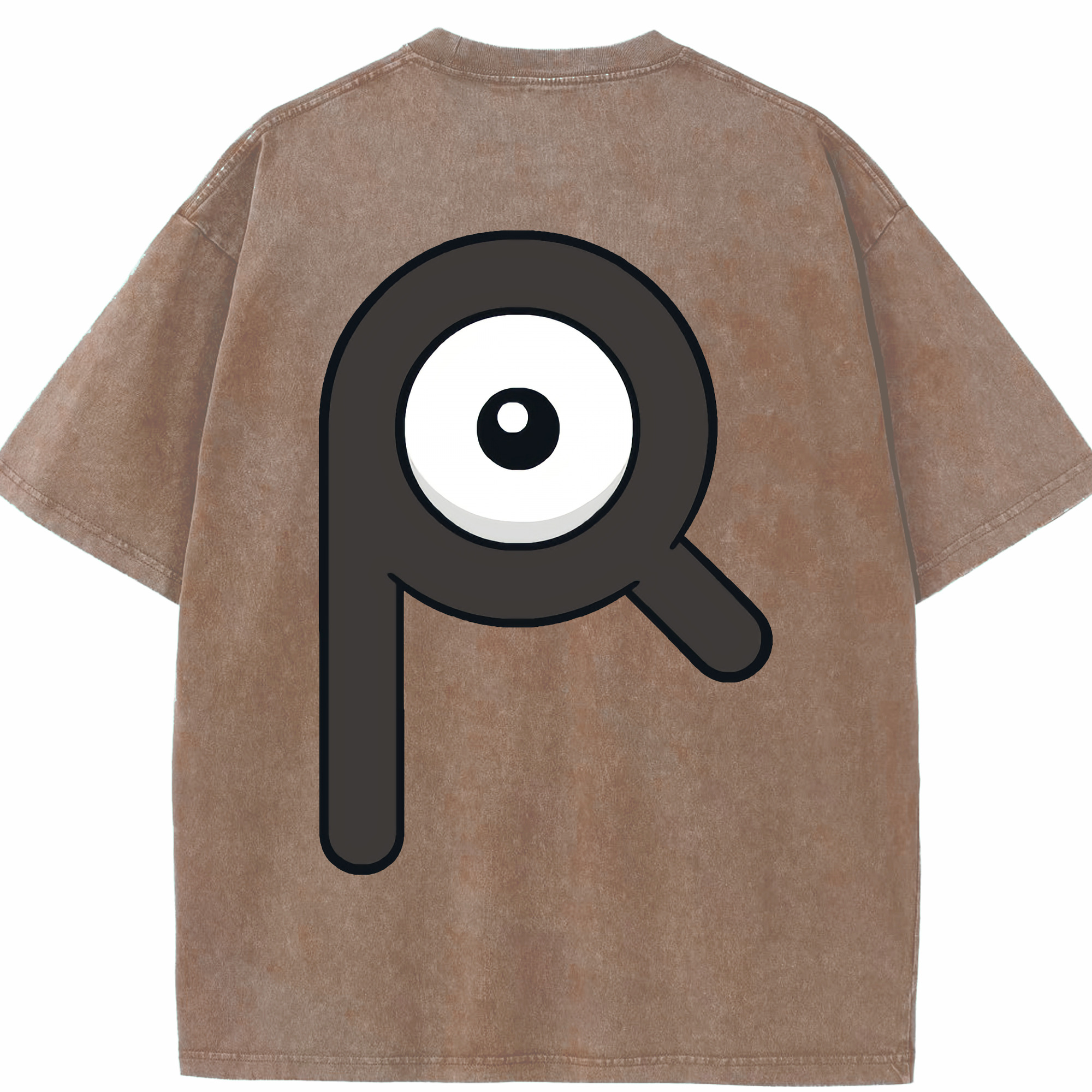 （画像用） ポケットモンスター Pokémon 綿100% ヴィンテージ風 半袖Tシャツ（背面プリント）