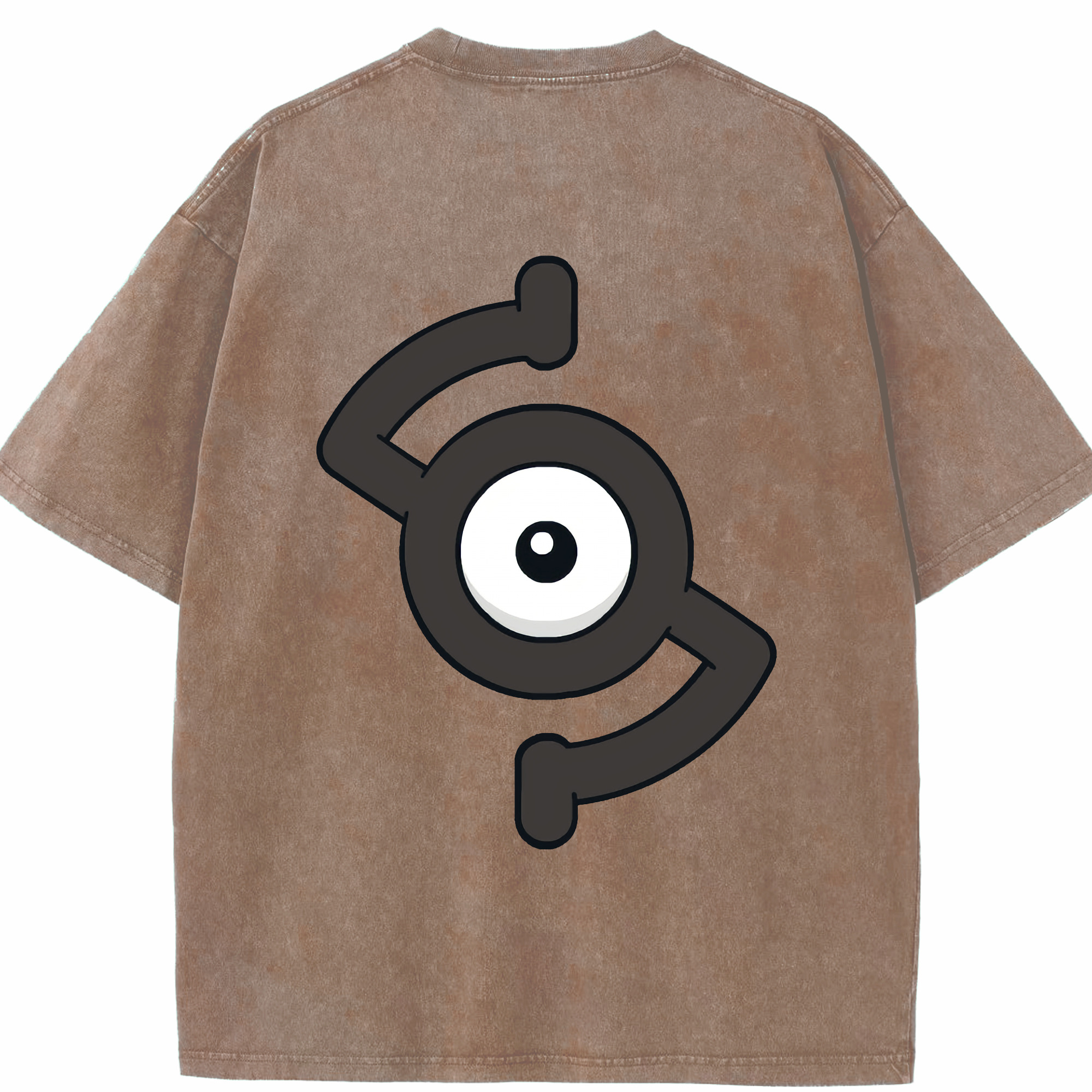 （画像用） ポケットモンスター Pokémon 綿100% ヴィンテージ風 半袖Tシャツ（背面プリント）