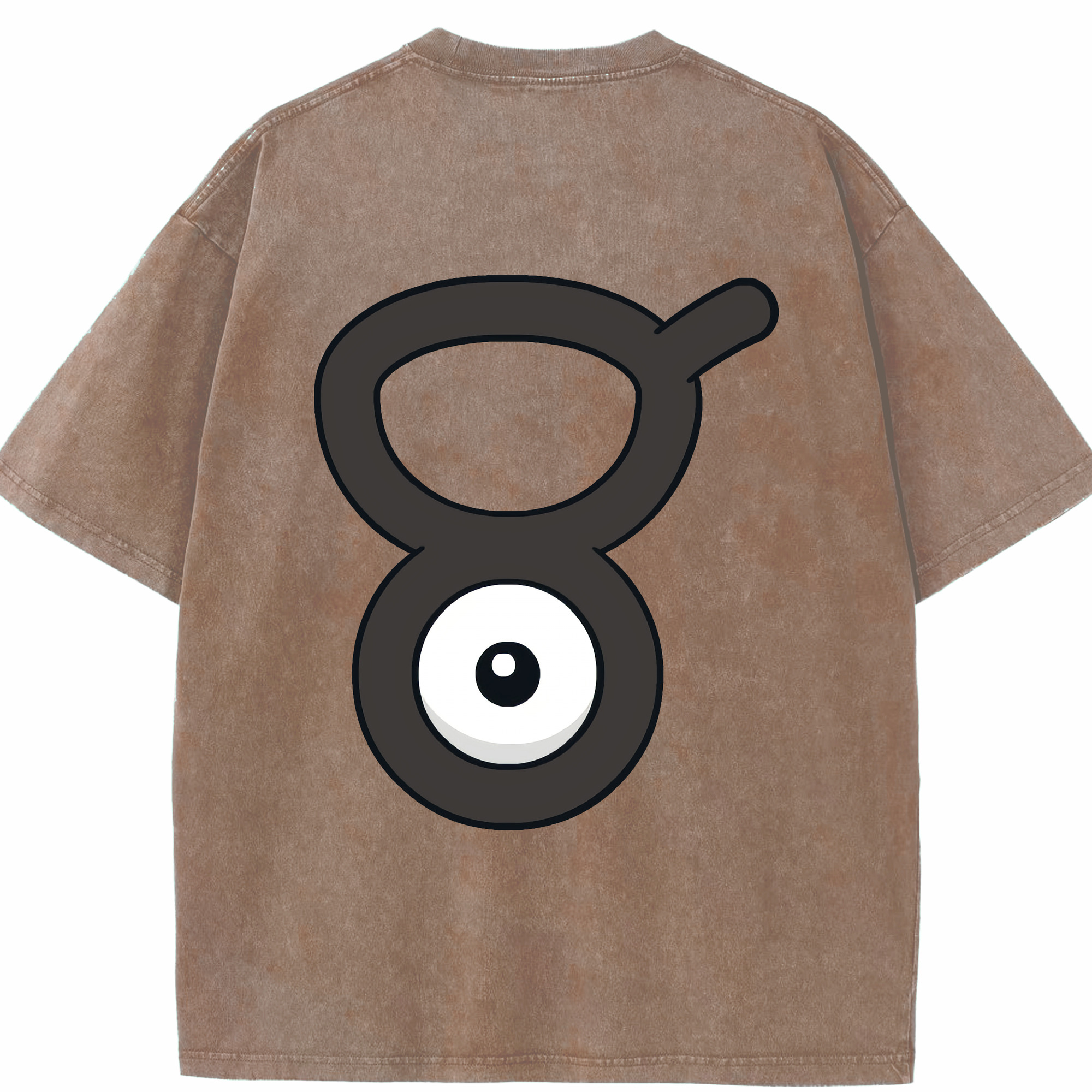 （画像用） ポケットモンスター Pokémon 綿100% ヴィンテージ風 半袖Tシャツ（背面プリント）