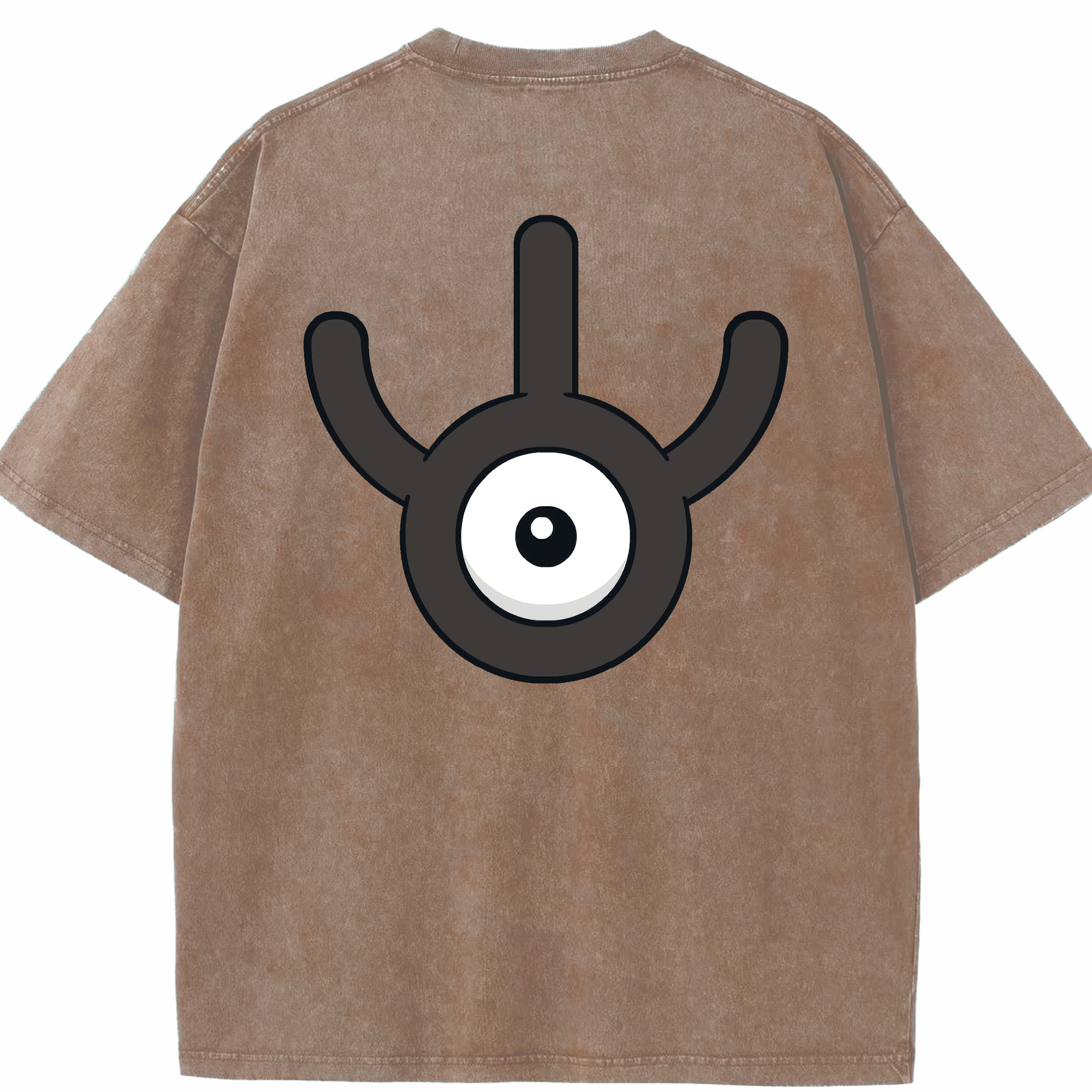 （画像用） ポケットモンスター Pokémon 綿100% ヴィンテージ風 半袖Tシャツ（背面プリント）