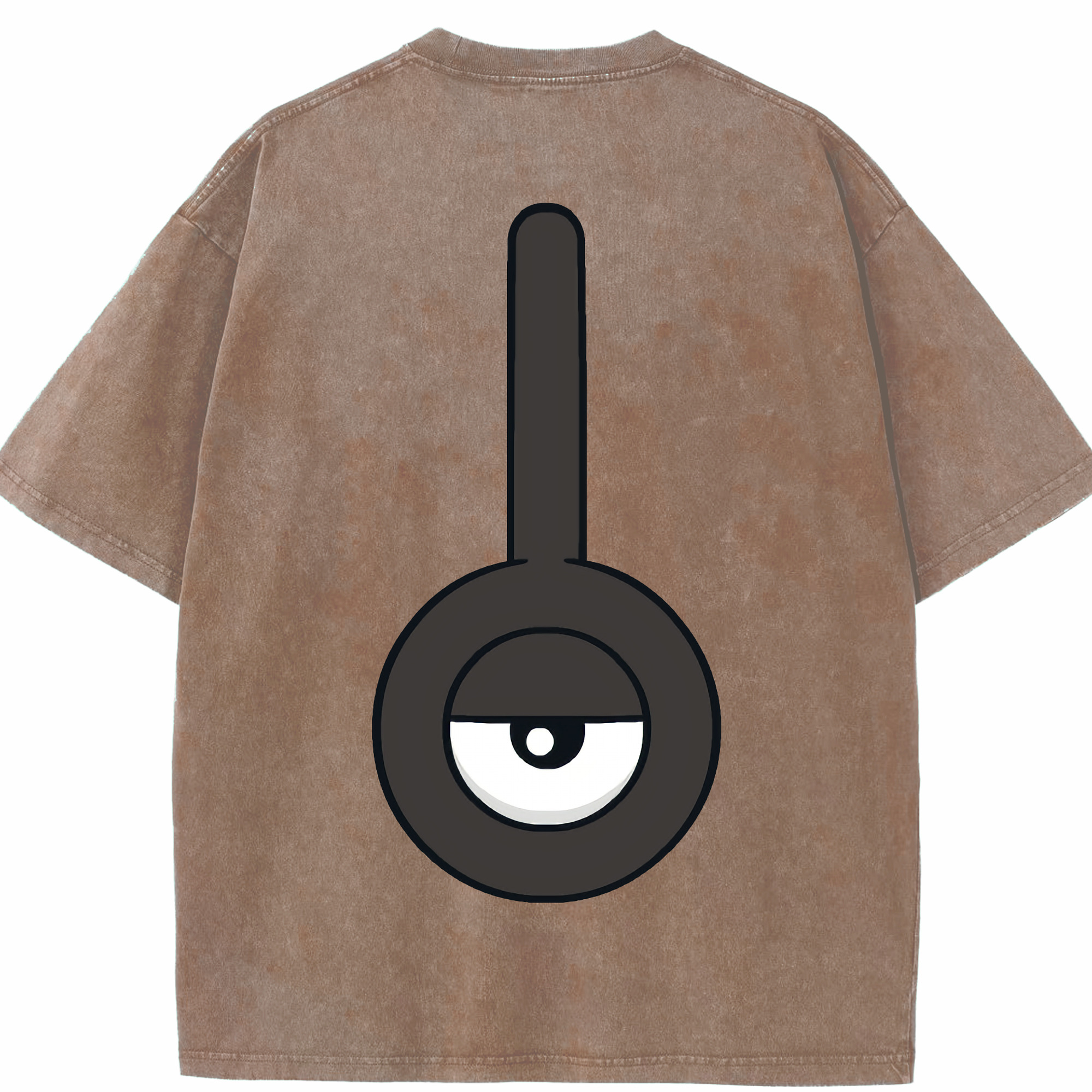 （画像用） ポケットモンスター Pokémon 綿100% ヴィンテージ風 半袖Tシャツ（背面プリント）