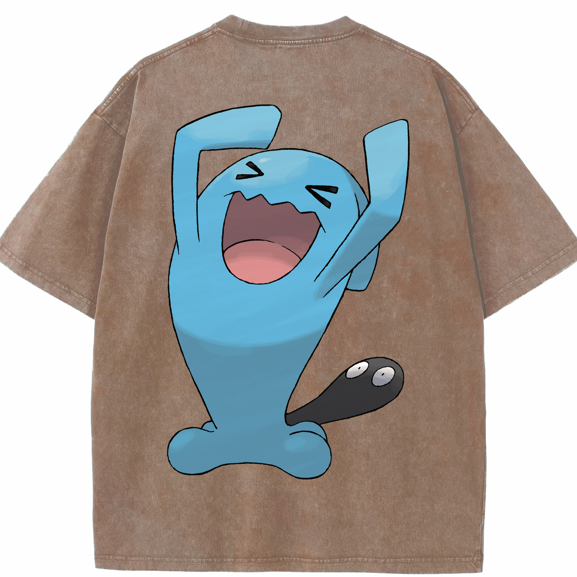 （画像用） ポケットモンスター Pokémon 綿100% ヴィンテージ風 半袖Tシャツ（背面プリント）