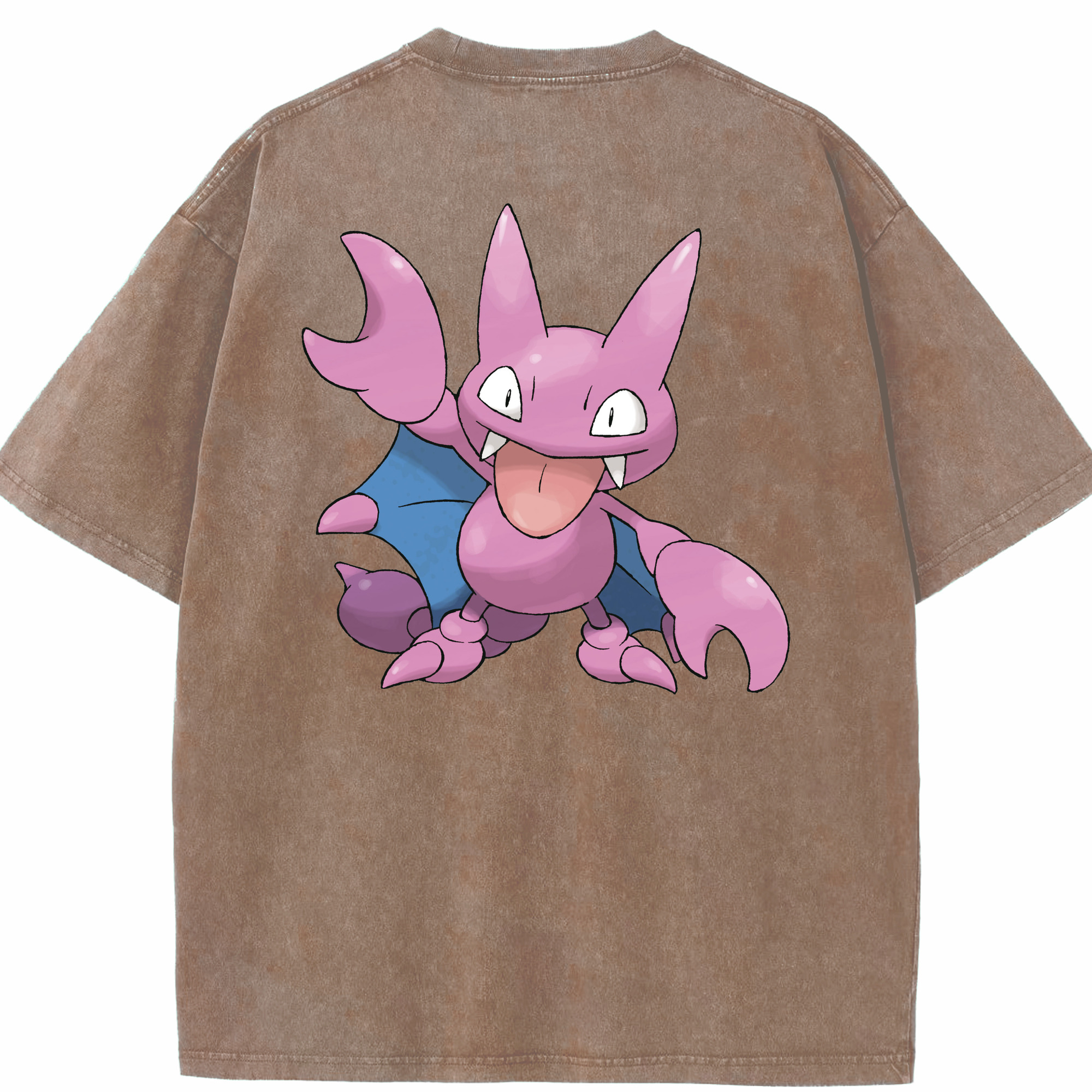 （画像用） ポケットモンスター Pokémon 綿100% ヴィンテージ風 半袖Tシャツ（背面プリント）