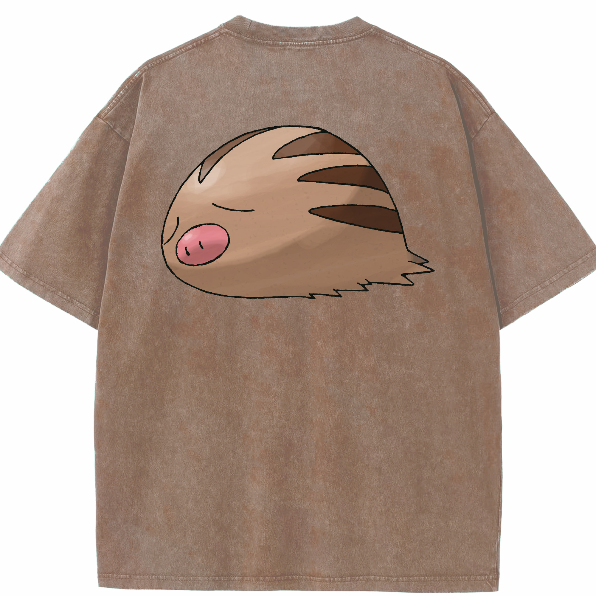 （画像用） ポケットモンスター Pokémon 綿100% ヴィンテージ風 半袖Tシャツ（背面プリント）