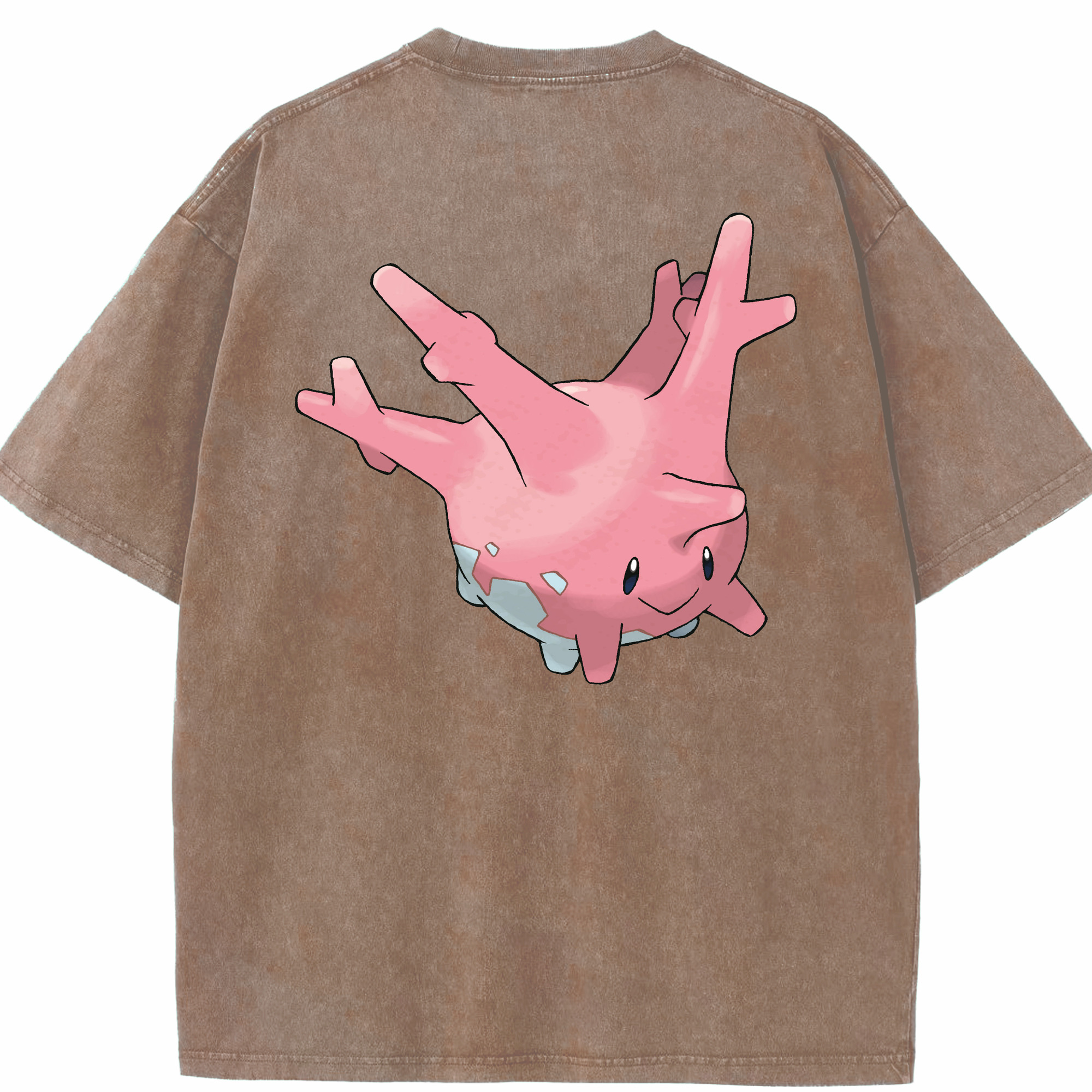 （画像用） ポケットモンスター Pokémon 綿100% ヴィンテージ風 半袖Tシャツ（背面プリント）