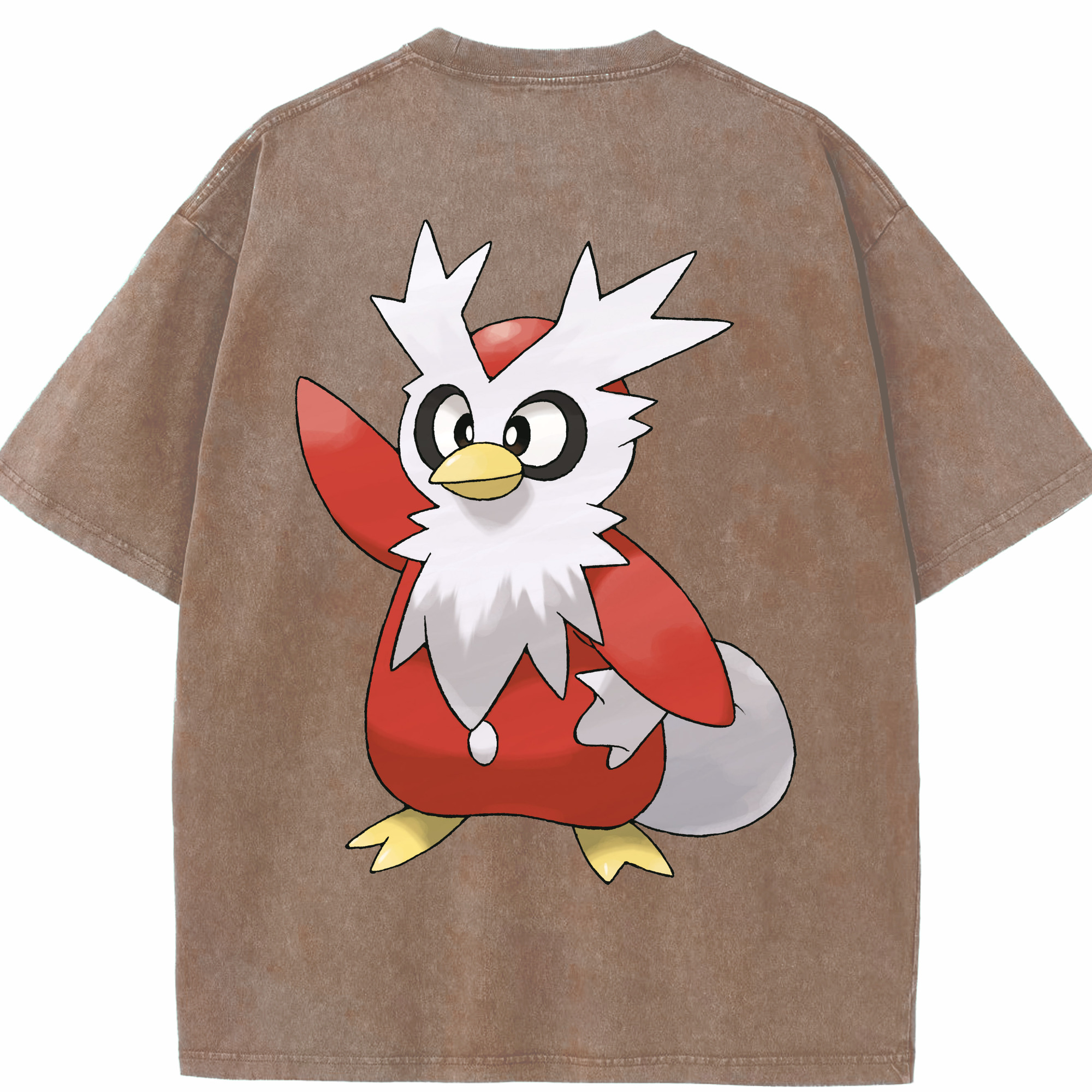 （画像用） ポケットモンスター Pokémon 綿100% ヴィンテージ風 半袖Tシャツ（背面プリント）