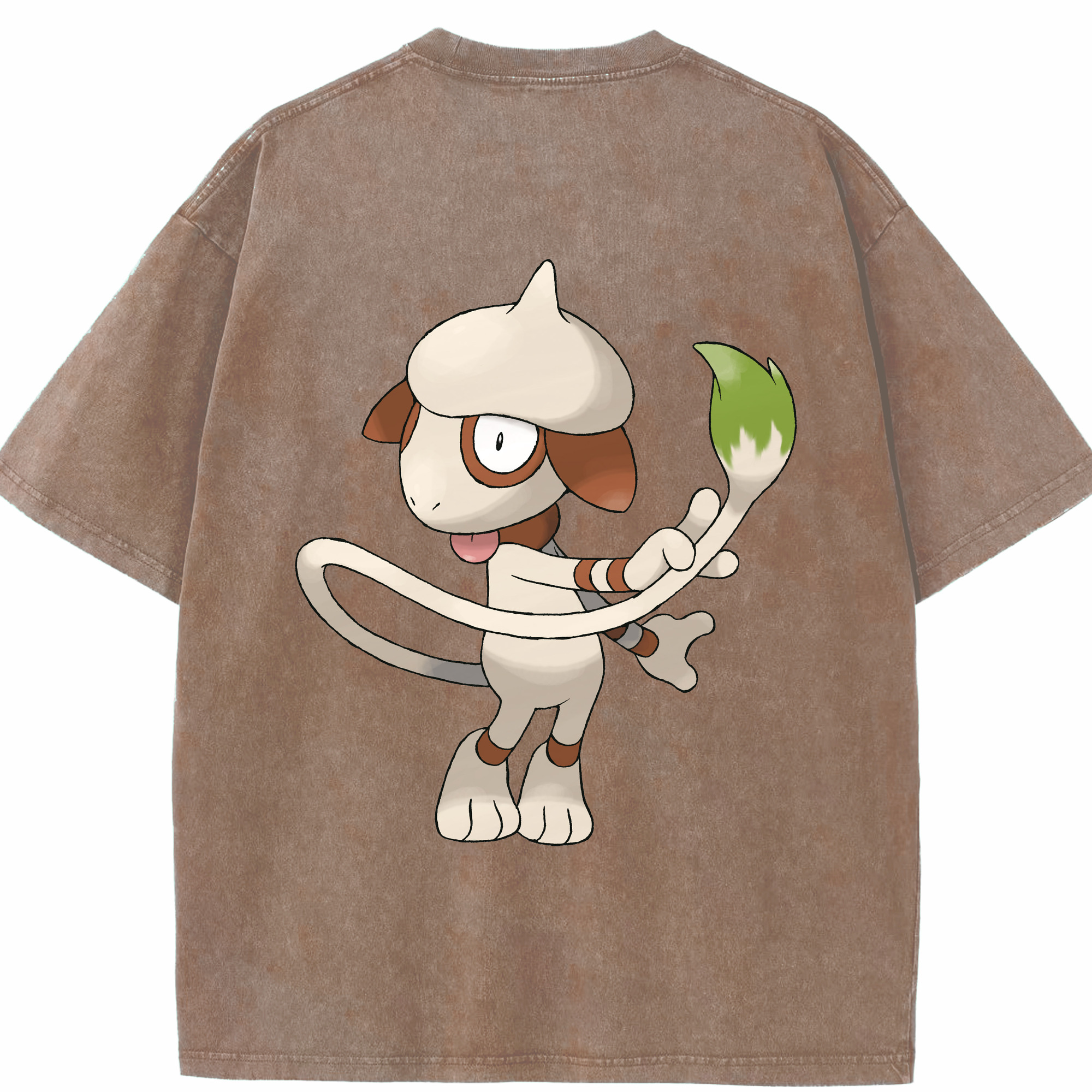 （画像用） ポケットモンスター Pokémon 綿100% ヴィンテージ風 半袖Tシャツ（背面プリント）