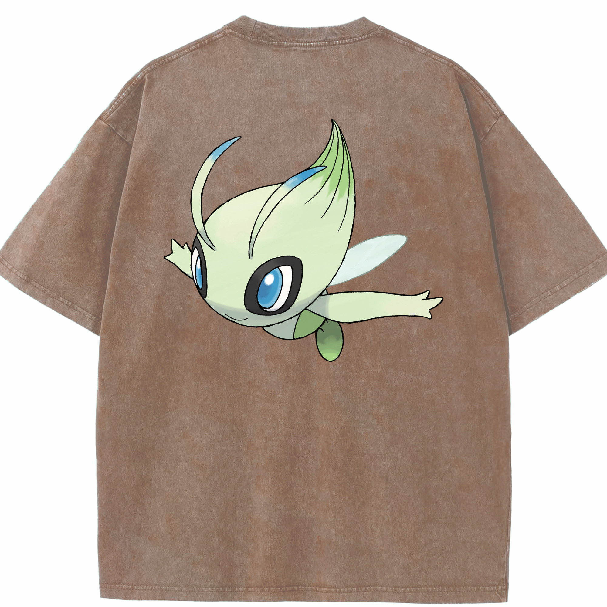 （画像用） ポケットモンスター Pokémon 綿100% ヴィンテージ風 半袖Tシャツ（背面プリント）