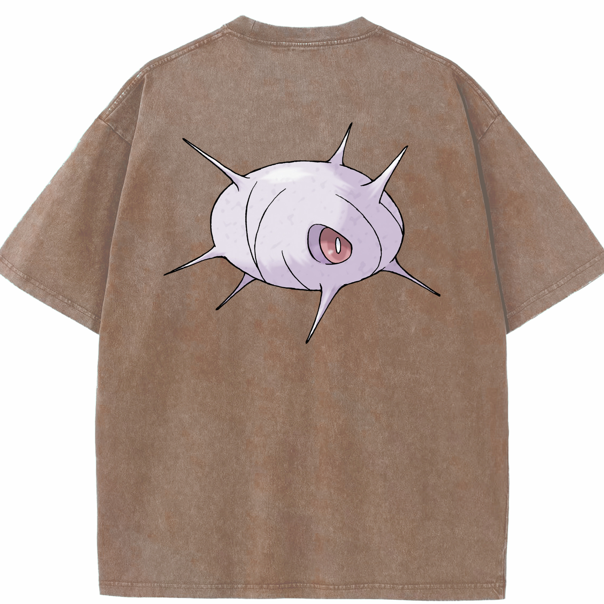 （画像用） ポケットモンスター Pokémon 綿100% ヴィンテージ風 半袖Tシャツ（背面プリント）
