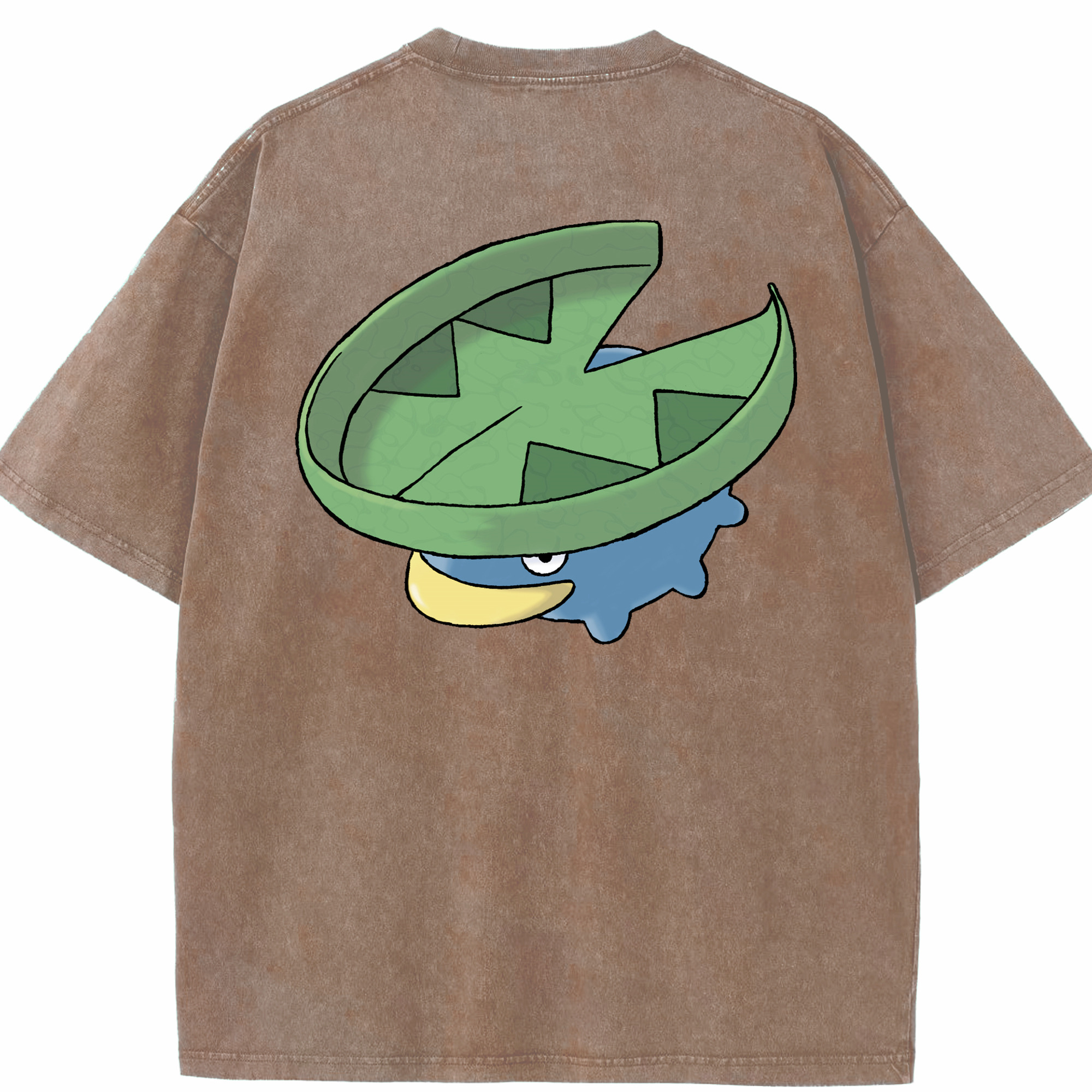 （画像用） ポケットモンスター Pokémon 綿100% ヴィンテージ風 半袖Tシャツ（背面プリント）