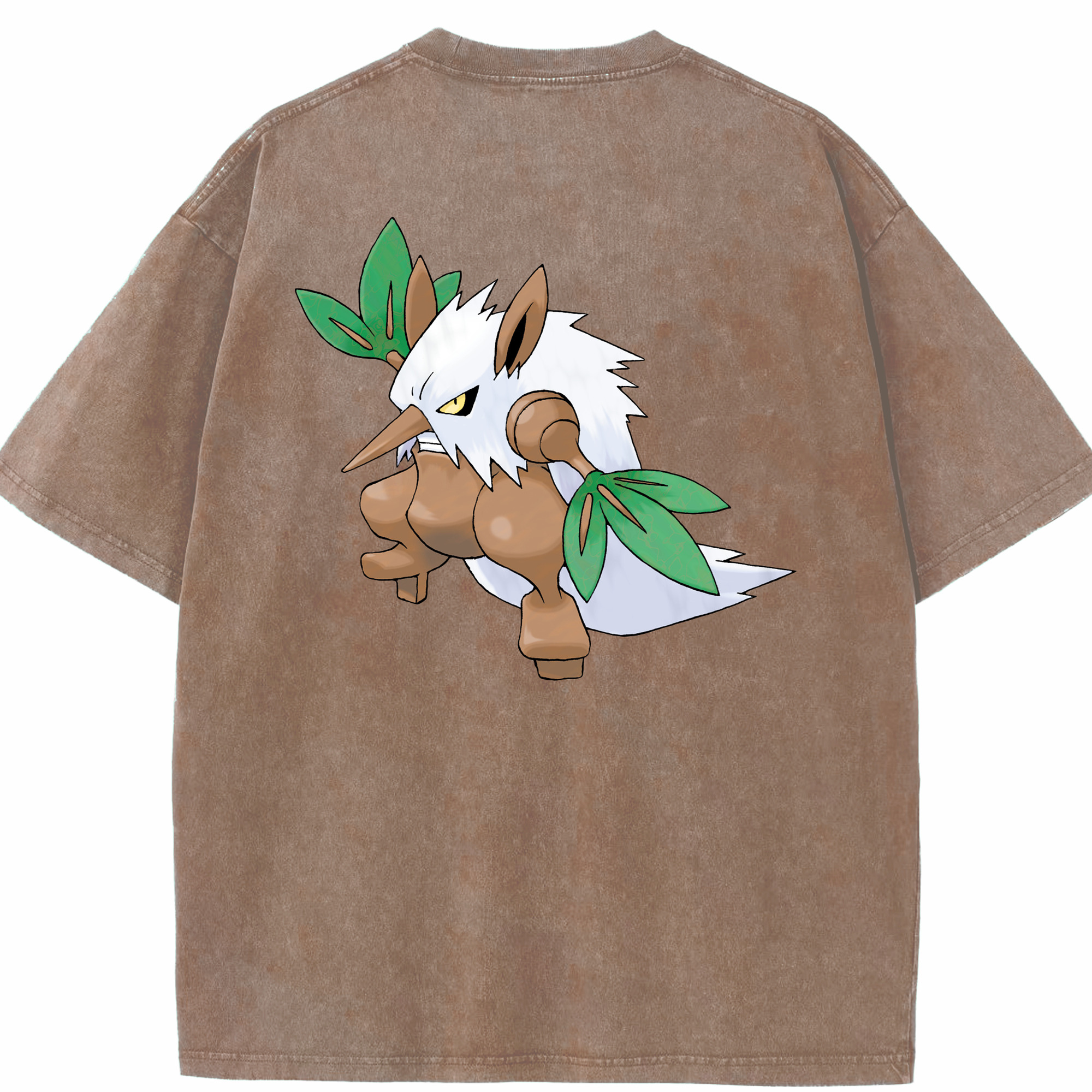 （画像用） ポケットモンスター Pokémon 綿100% ヴィンテージ風 半袖Tシャツ（背面プリント）