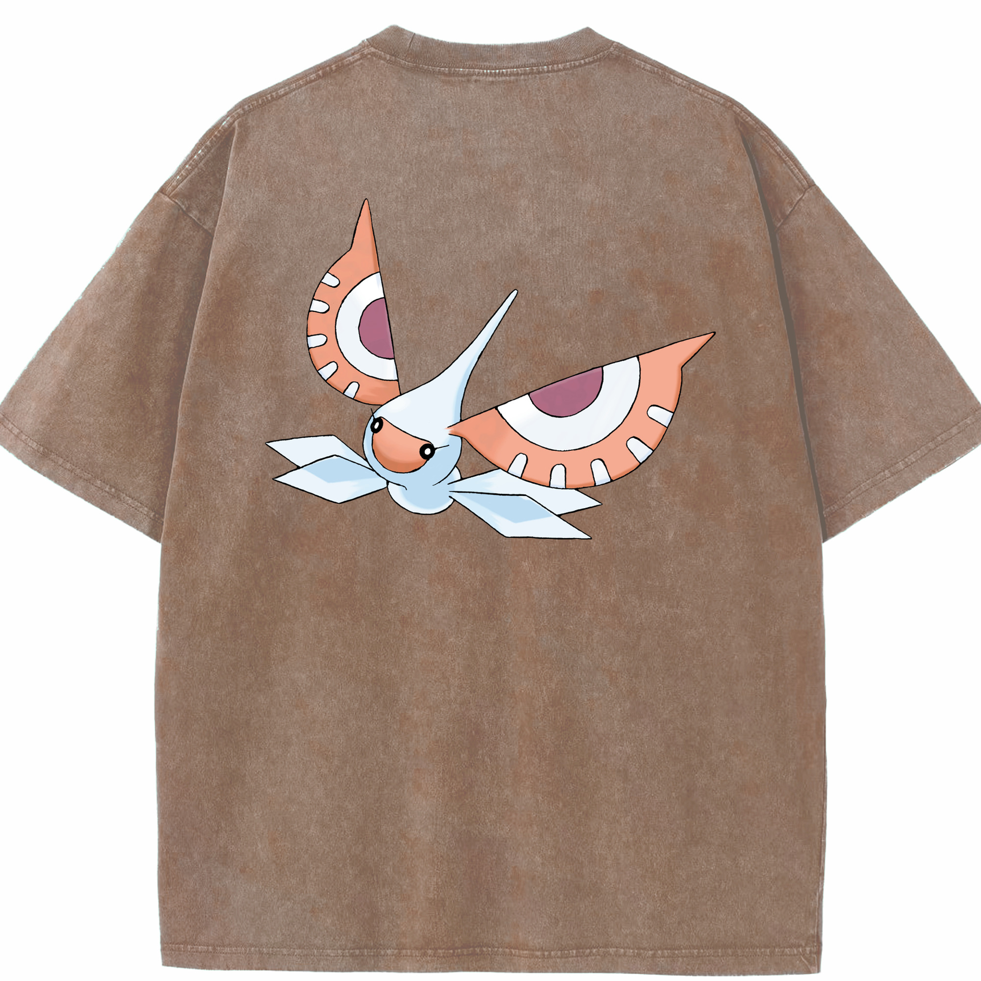 （画像用） ポケットモンスター Pokémon 綿100% ヴィンテージ風 半袖Tシャツ（背面プリント）
