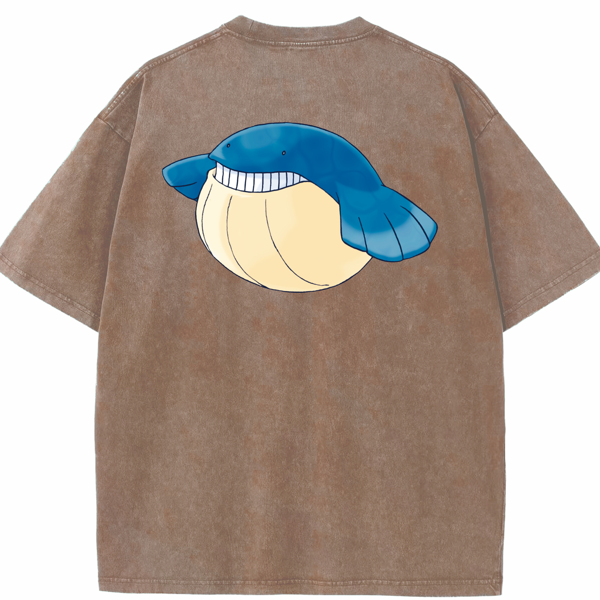（画像用） ポケットモンスター Pokémon 綿100% ヴィンテージ風 半袖Tシャツ（背面プリント）