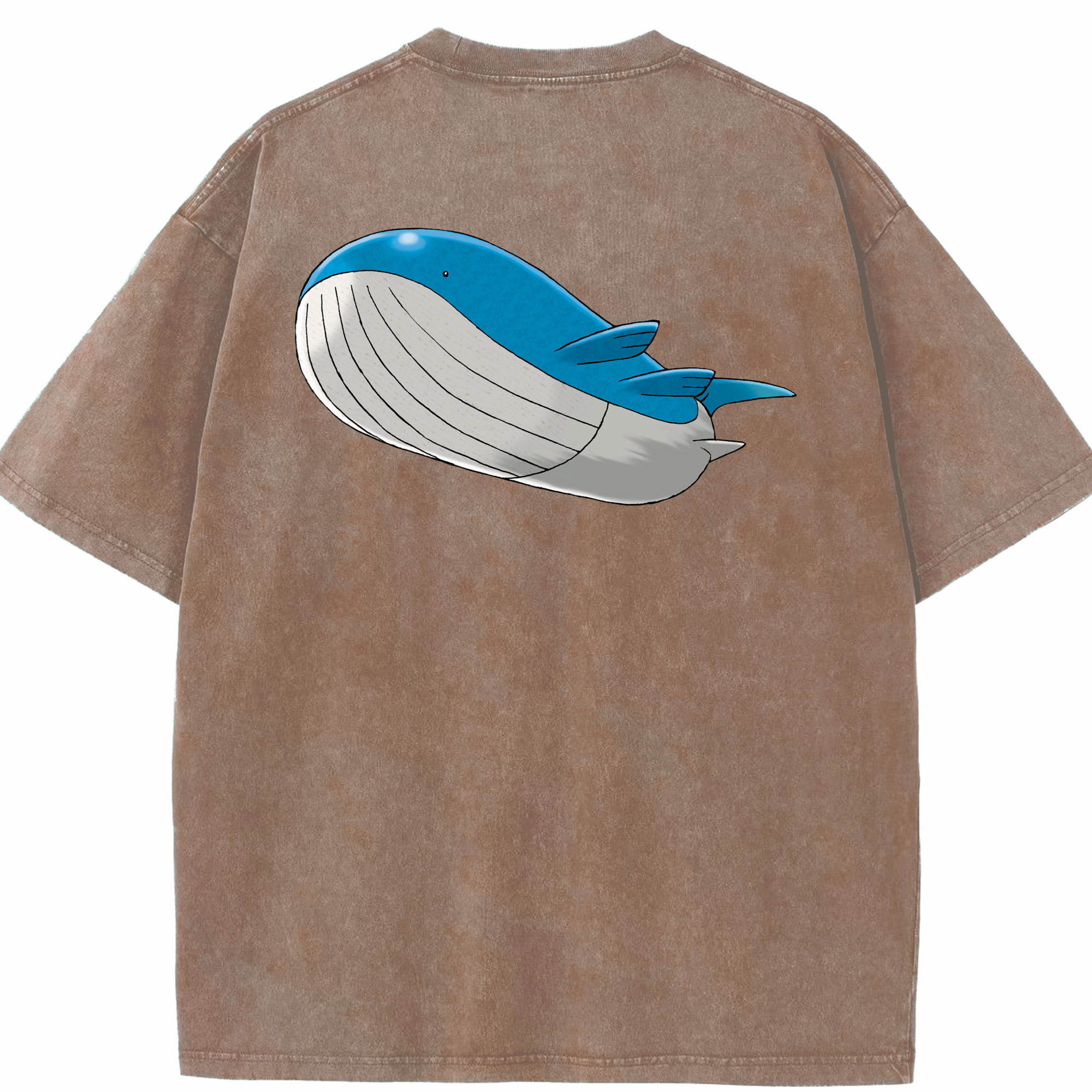 （画像用） ポケットモンスター Pokémon 綿100% ヴィンテージ風 半袖Tシャツ（背面プリント）