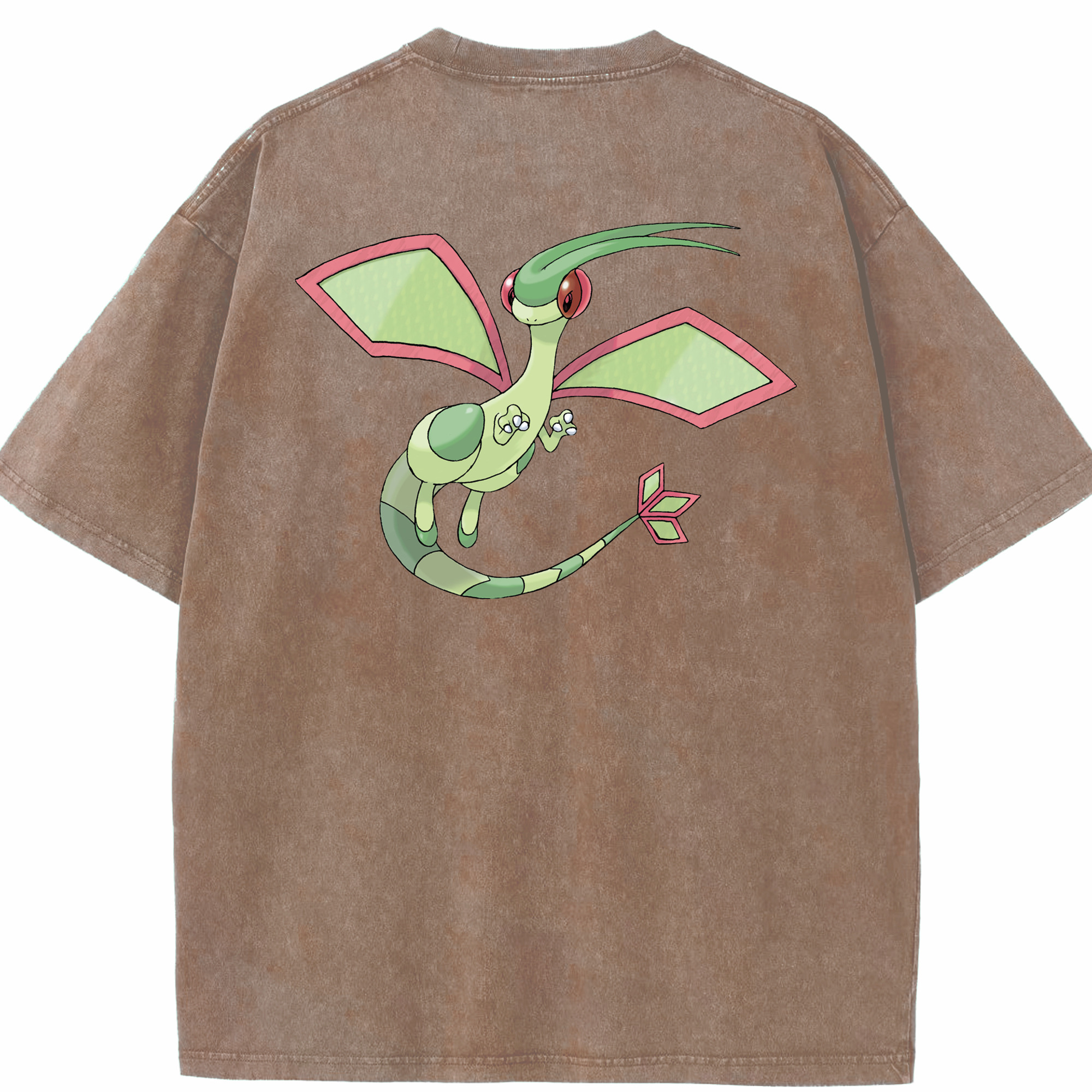 （画像用） ポケットモンスター Pokémon 綿100% ヴィンテージ風 半袖Tシャツ（背面プリント）