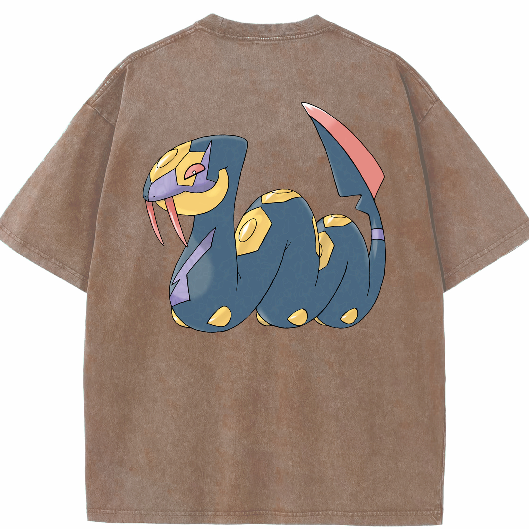 （画像用） ポケットモンスター Pokémon 綿100% ヴィンテージ風 半袖Tシャツ（背面プリント）
