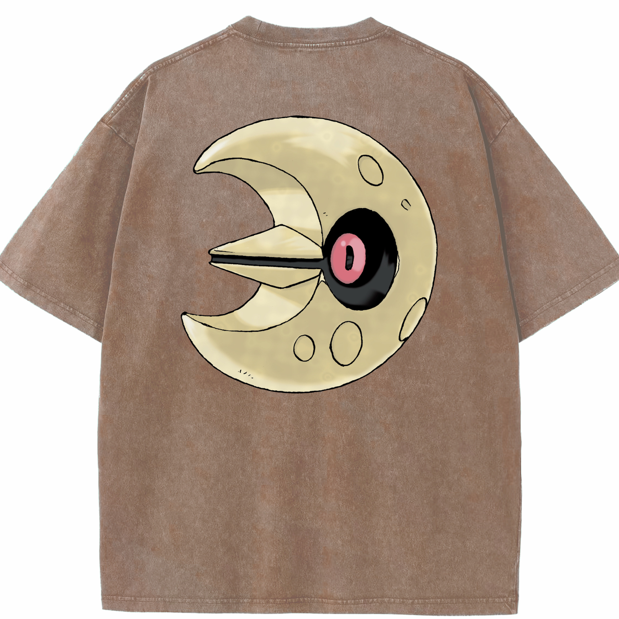 （画像用） ポケットモンスター Pokémon 綿100% ヴィンテージ風 半袖Tシャツ（背面プリント）