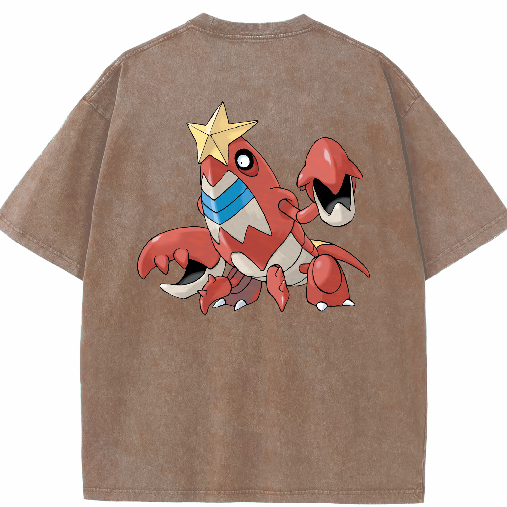 （画像用） ポケットモンスター Pokémon 綿100% ヴィンテージ風 半袖Tシャツ（背面プリント）