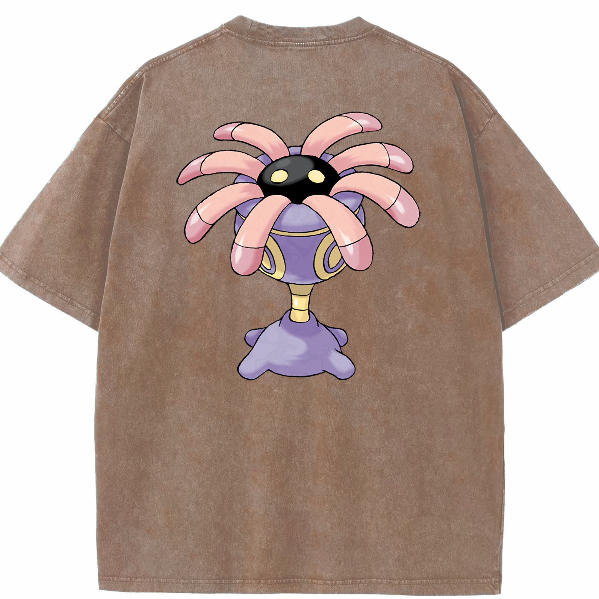 （画像用） ポケットモンスター Pokémon 綿100% ヴィンテージ風 半袖Tシャツ（背面プリント）