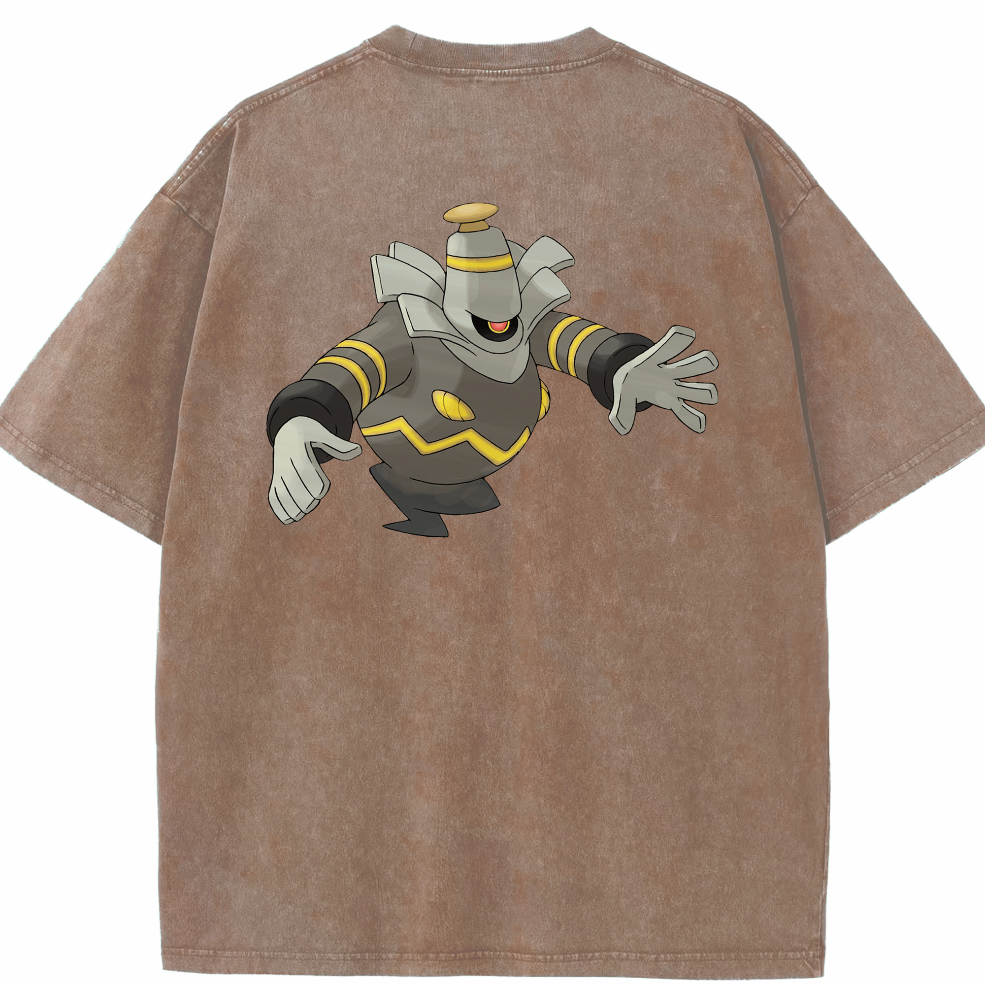 （画像用） ポケットモンスター Pokémon 綿100% ヴィンテージ風 半袖Tシャツ（背面プリント）
