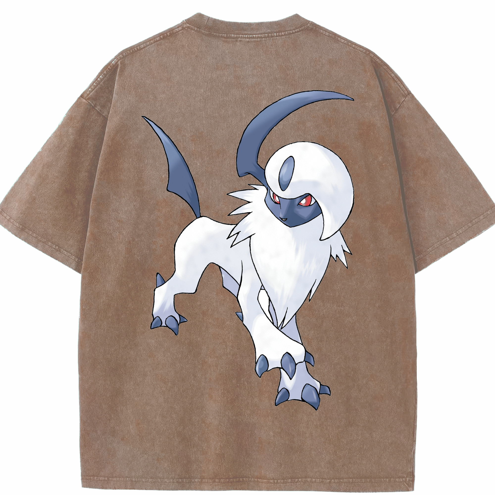（画像用） ポケットモンスター Pokémon 綿100% ヴィンテージ風 半袖Tシャツ（背面プリント）