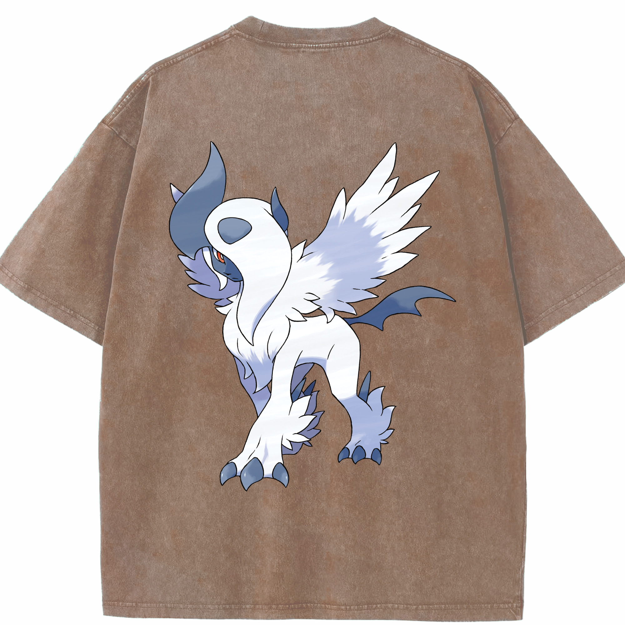 （画像用） ポケットモンスター Pokémon 綿100% ヴィンテージ風 半袖Tシャツ（背面プリント）