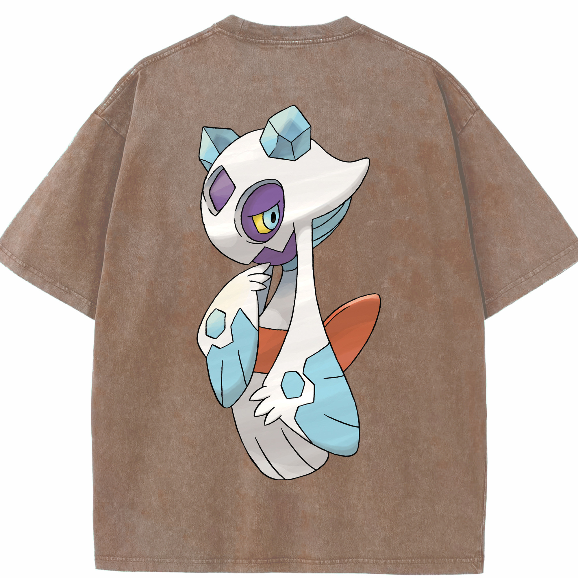 （画像用） ポケットモンスター Pokémon 綿100% ヴィンテージ風 半袖Tシャツ（背面プリント）
