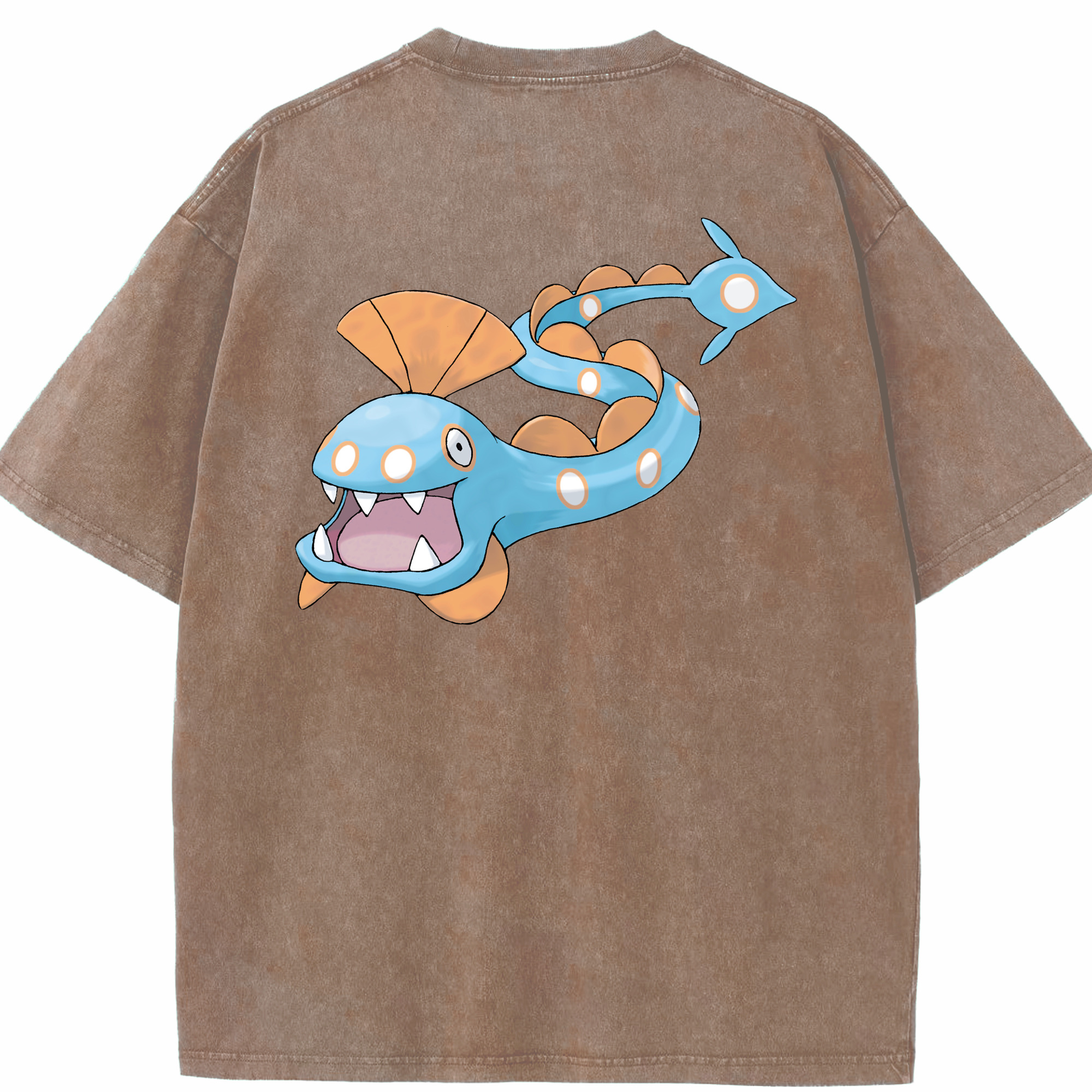 （画像用） ポケットモンスター Pokémon 綿100% ヴィンテージ風 半袖Tシャツ（背面プリント）