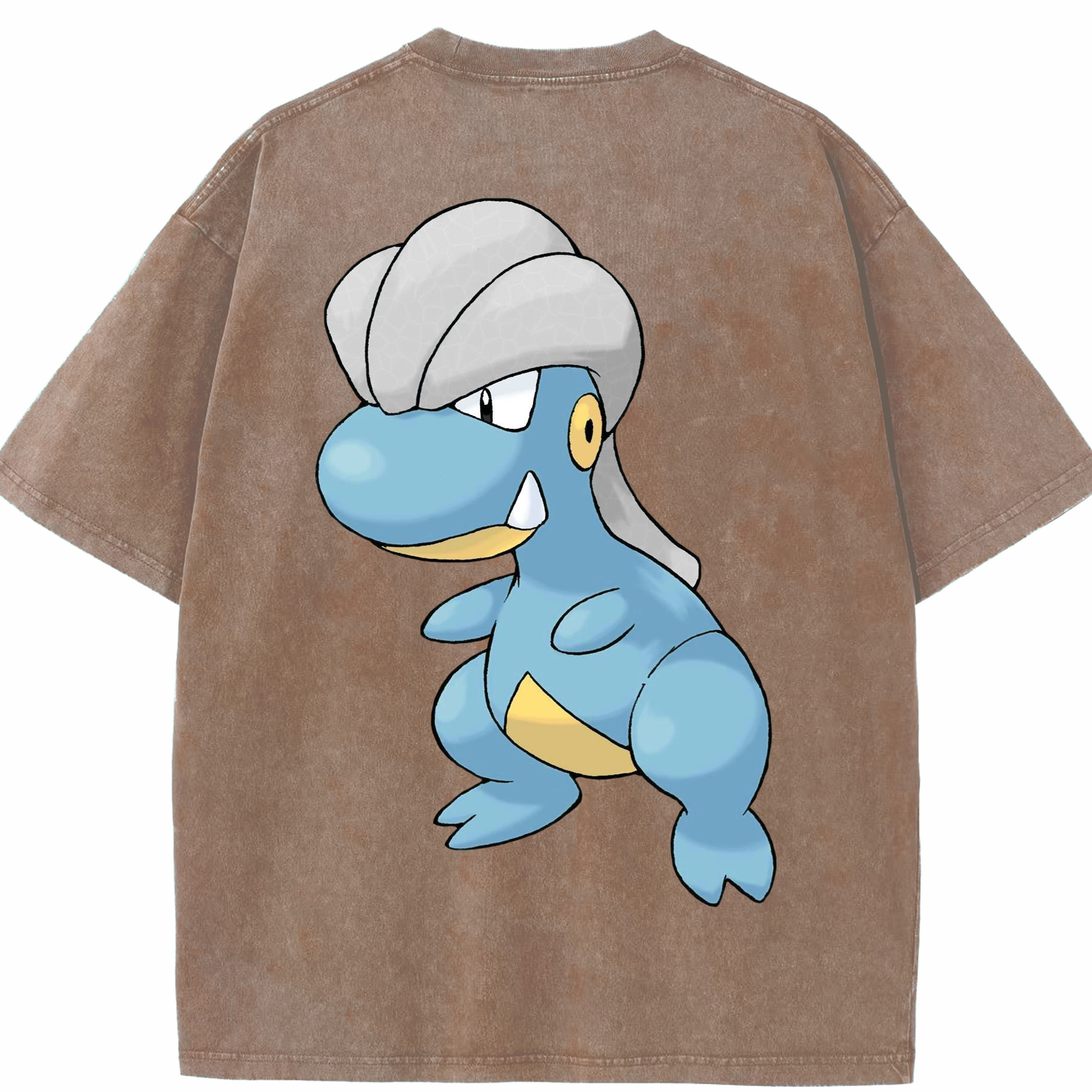 （画像用） ポケットモンスター Pokémon 綿100% ヴィンテージ風 半袖Tシャツ（背面プリント）