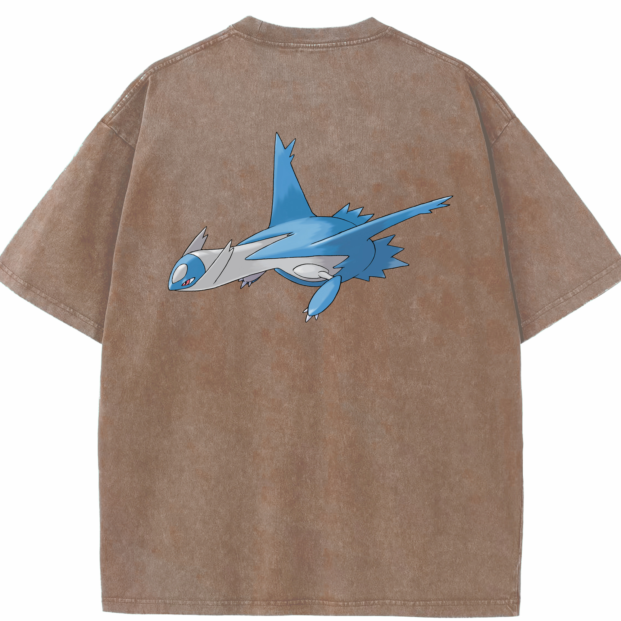 （画像用） ポケットモンスター Pokémon 綿100% ヴィンテージ風 半袖Tシャツ（背面プリント）