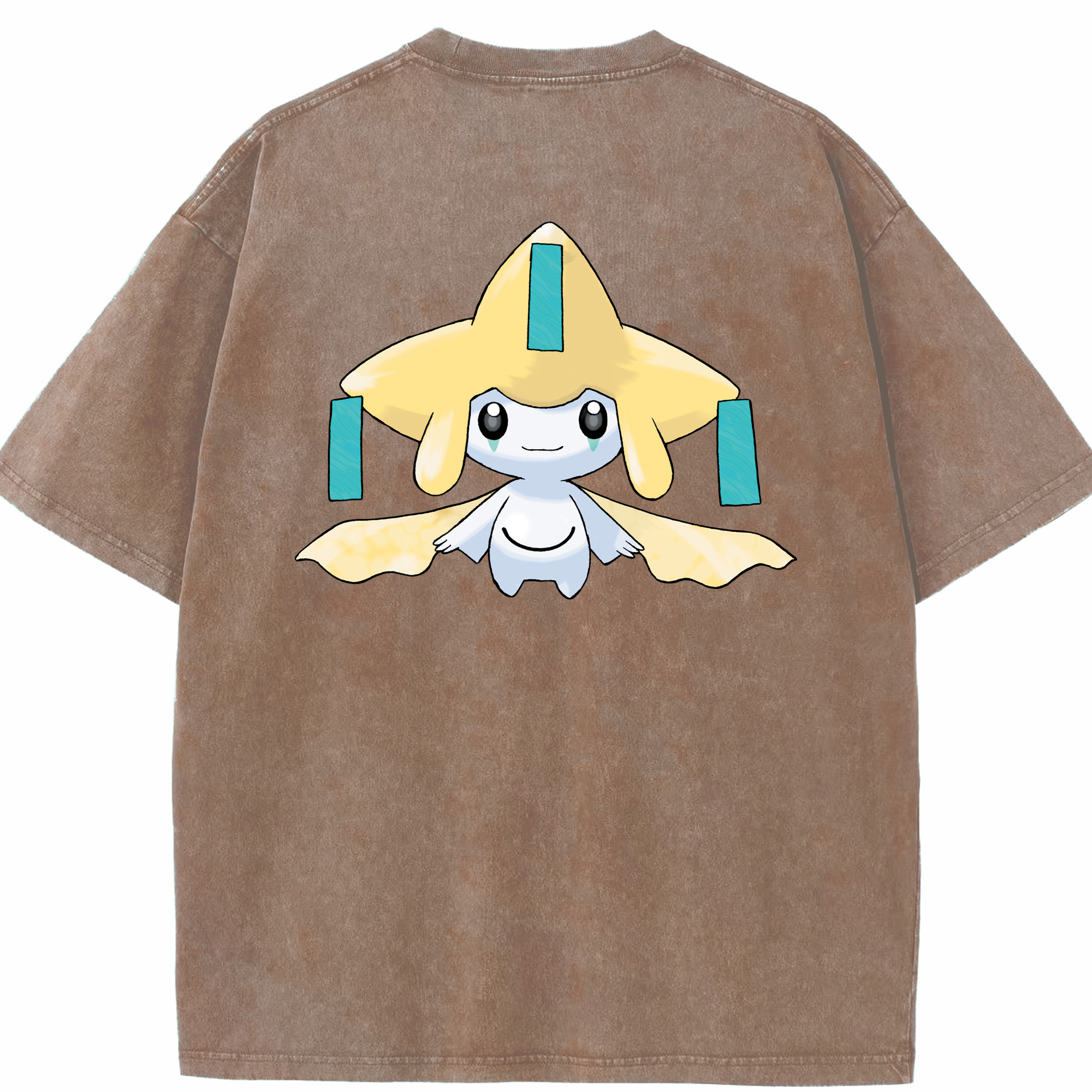 （画像用） ポケットモンスター Pokémon 綿100% ヴィンテージ風 半袖Tシャツ（背面プリント）