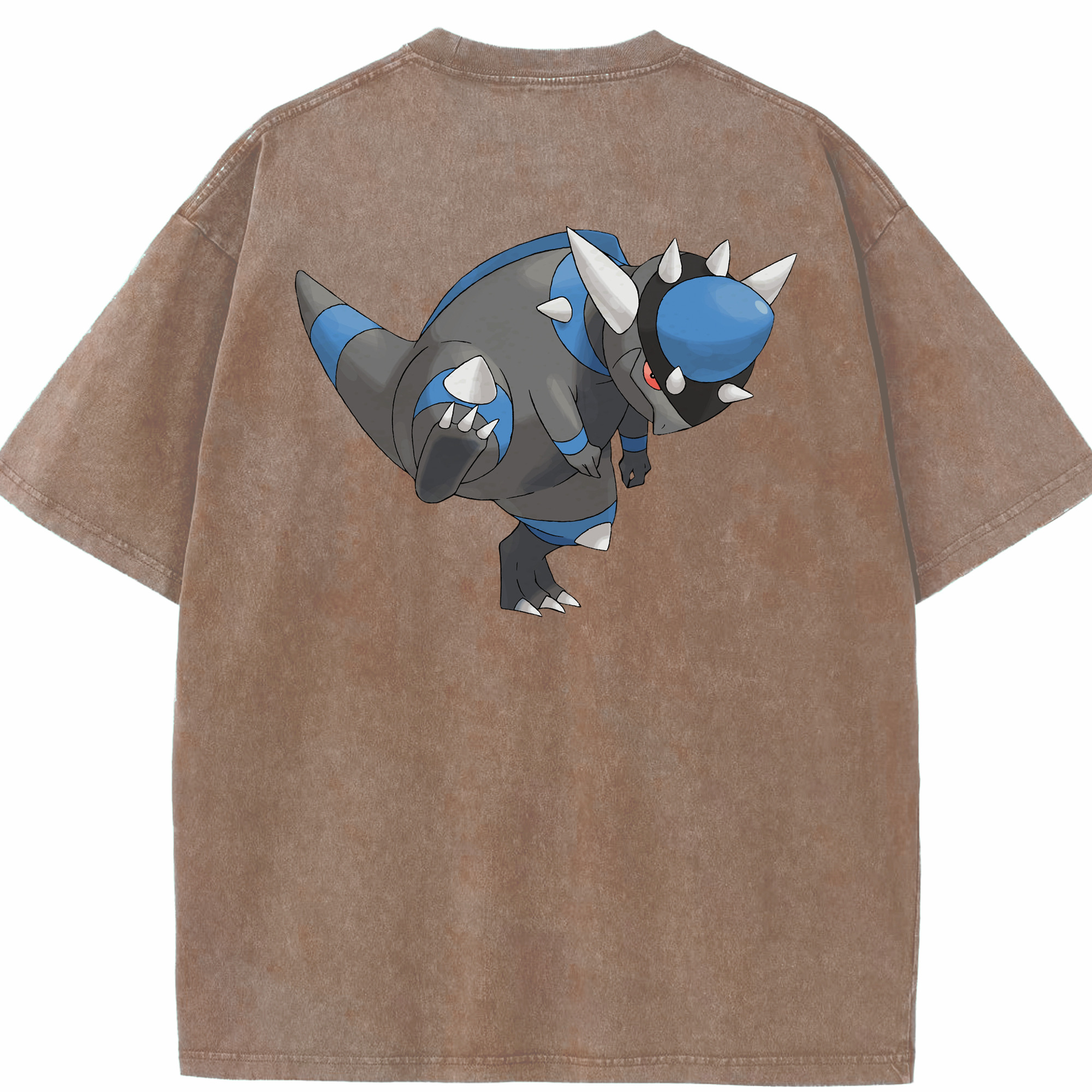 （画像用） ポケットモンスター Pokémon 綿100% ヴィンテージ風 半袖Tシャツ（背面プリント）