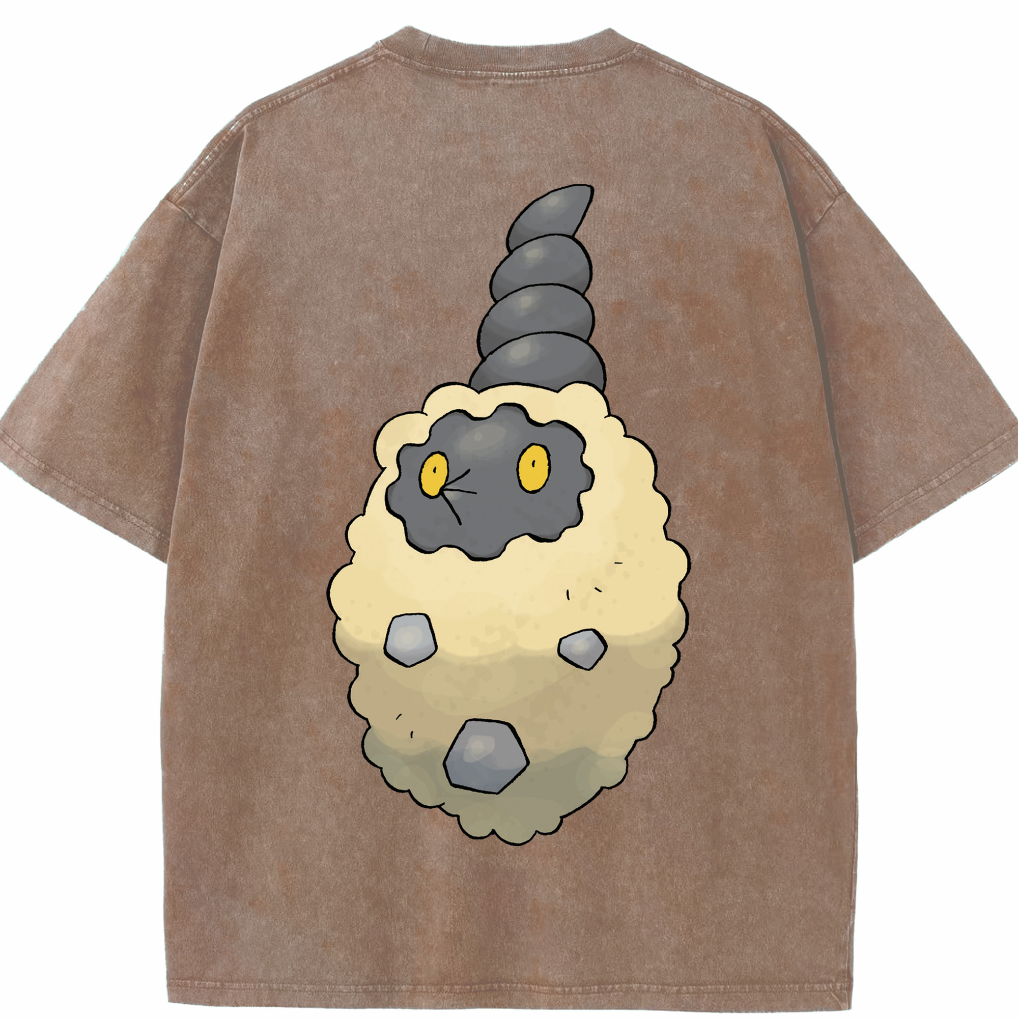 （画像用） ポケットモンスター Pokémon 綿100% ヴィンテージ風 半袖Tシャツ（背面プリント）