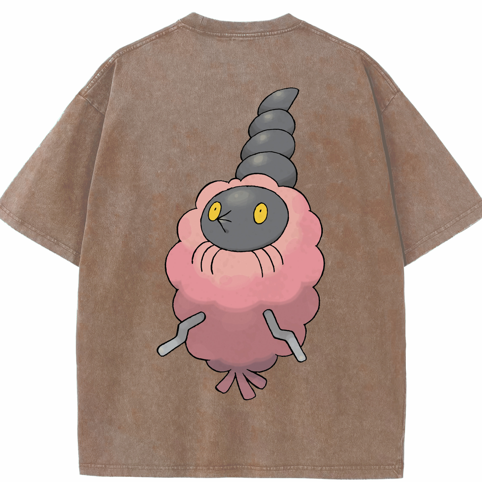 （画像用） ポケットモンスター Pokémon 綿100% ヴィンテージ風 半袖Tシャツ（背面プリント）
