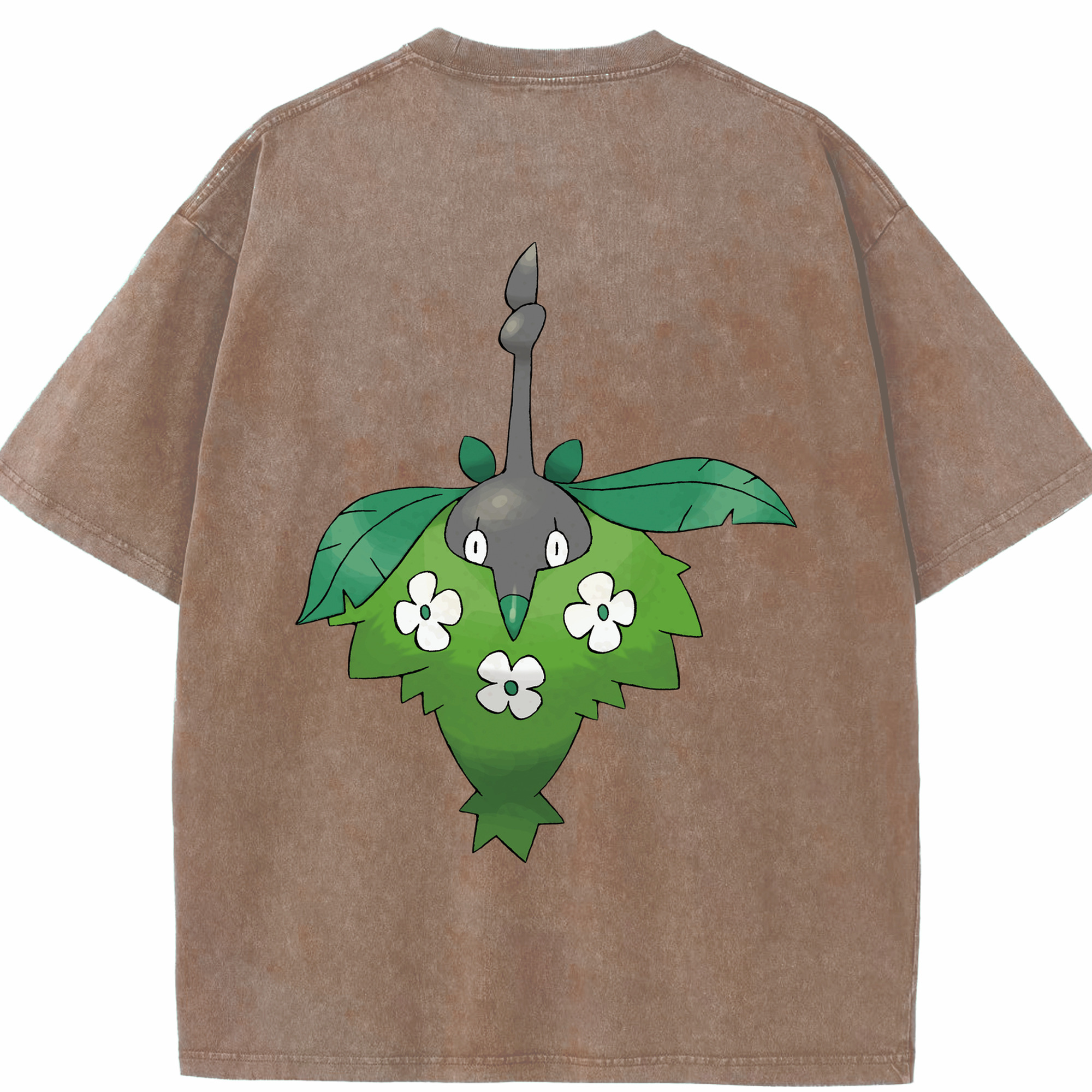 （画像用） ポケットモンスター Pokémon 綿100% ヴィンテージ風 半袖Tシャツ（背面プリント）