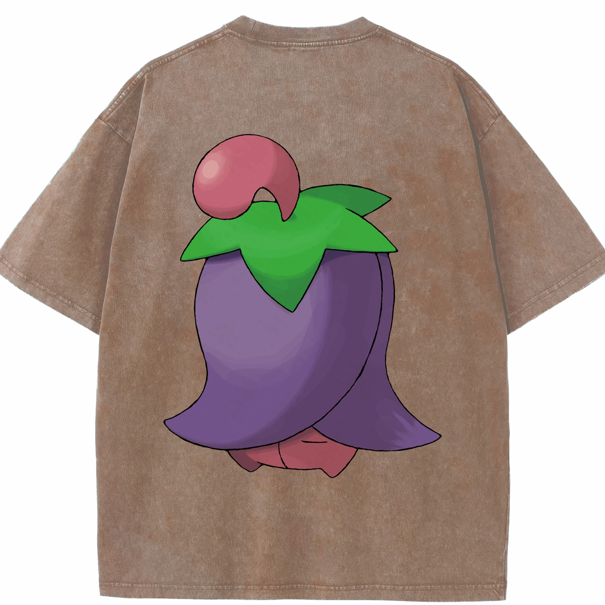 （画像用） ポケットモンスター Pokémon 綿100% ヴィンテージ風 半袖Tシャツ（背面プリント）