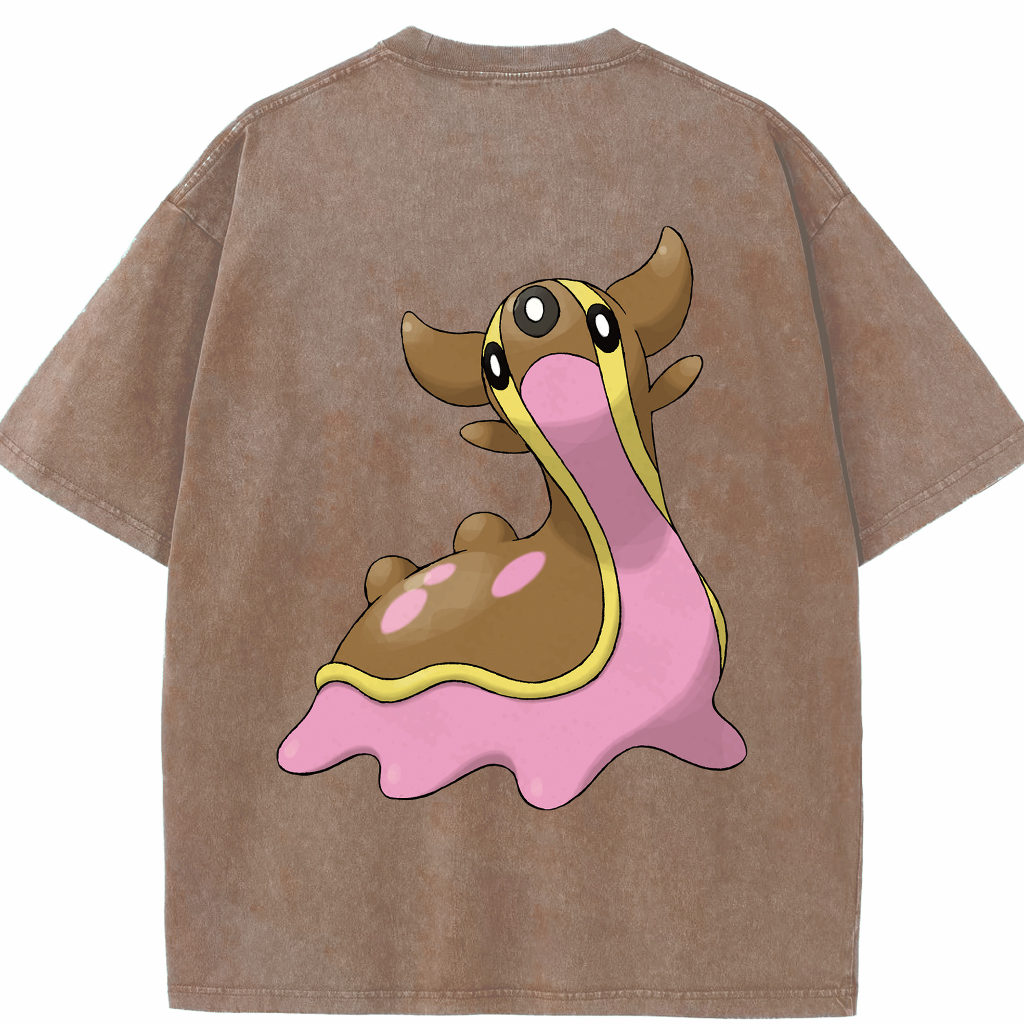 （画像用） ポケットモンスター Pokémon 綿100% ヴィンテージ風 半袖Tシャツ（背面プリント）